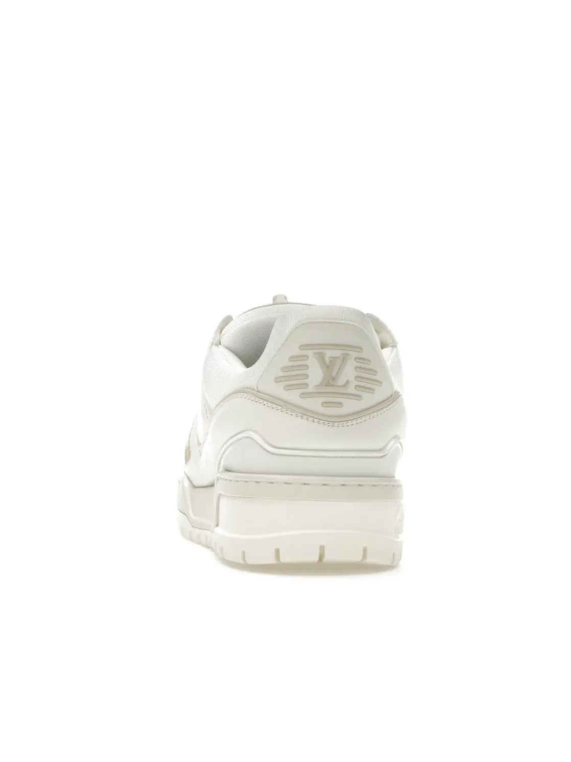 Мужские кроссовки с массивной подошвой Louis Vuitton LV Trainer Maxi Sneaker — изображение 4 из 4, белый