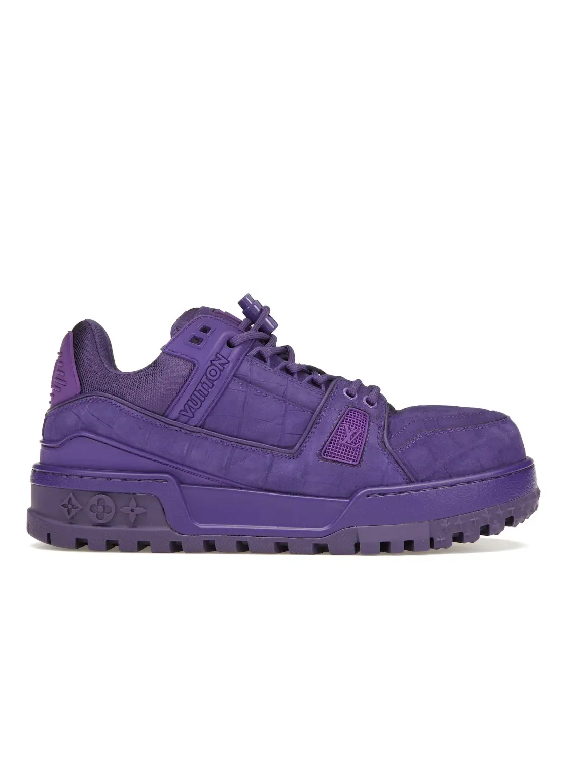 Мужские кроссовки Louis Vuitton LV Trainer Maxi Sneaker — изображение 1 из 4, фиолетовый