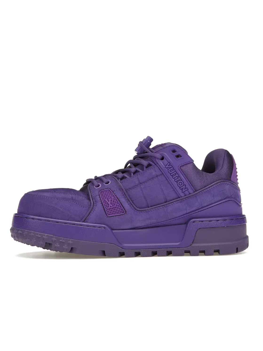 Мужские кроссовки Louis Vuitton LV Trainer Maxi Sneaker — изображение 3 из 4, фиолетовый