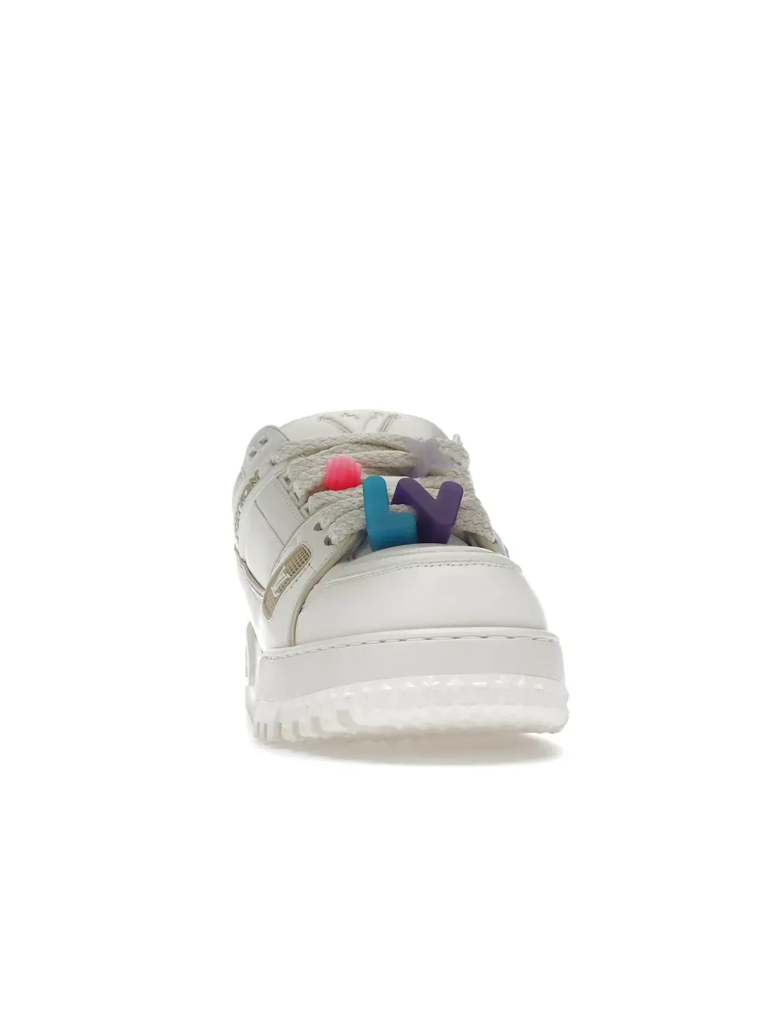 Мужские кроссовки премиальные LV Trainer Maxi Louis Vuitton — изображение 2 из 4, белый