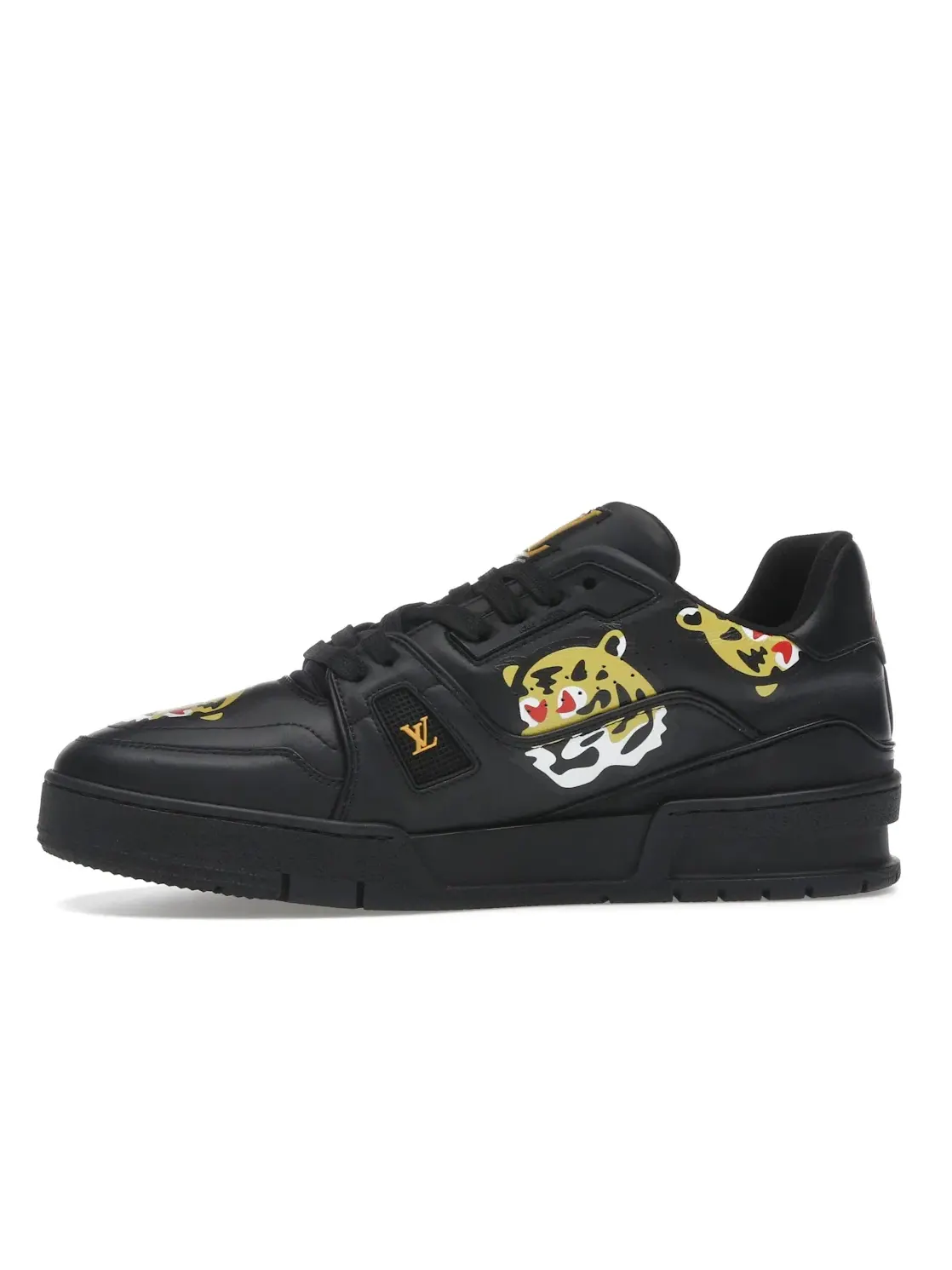 Мужские кроссовки с принтом Louis Vuitton LV Trainer Nigo Black Tiger Monogram Louis Vuitton — изображение 3 из 4