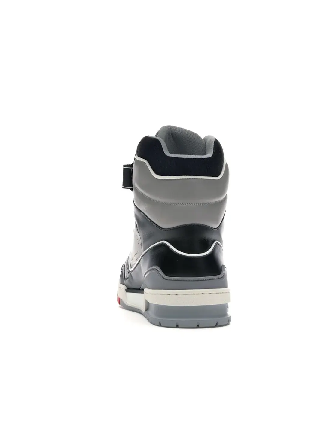 Мужские ботинки высокие Louis Vuitton LV Trainer Sneaker Boot High — изображение 4 из 4, черный/серый