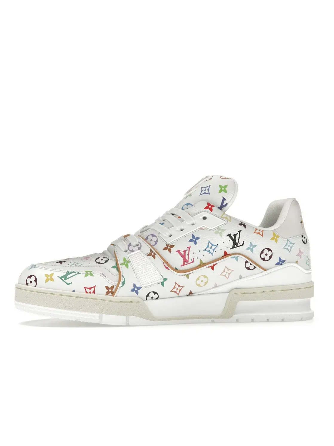 Мужские кроссовки Takashi Murakami Louis Vuitton — изображение 3 из 4, белый мульти