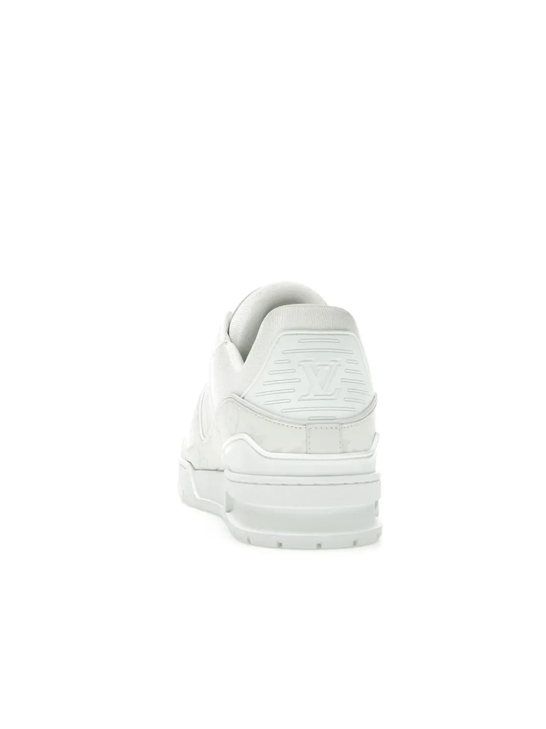 Кроссовки белые Louis Vuitton LV Trainer — изображение 4 из 4, белый/белый