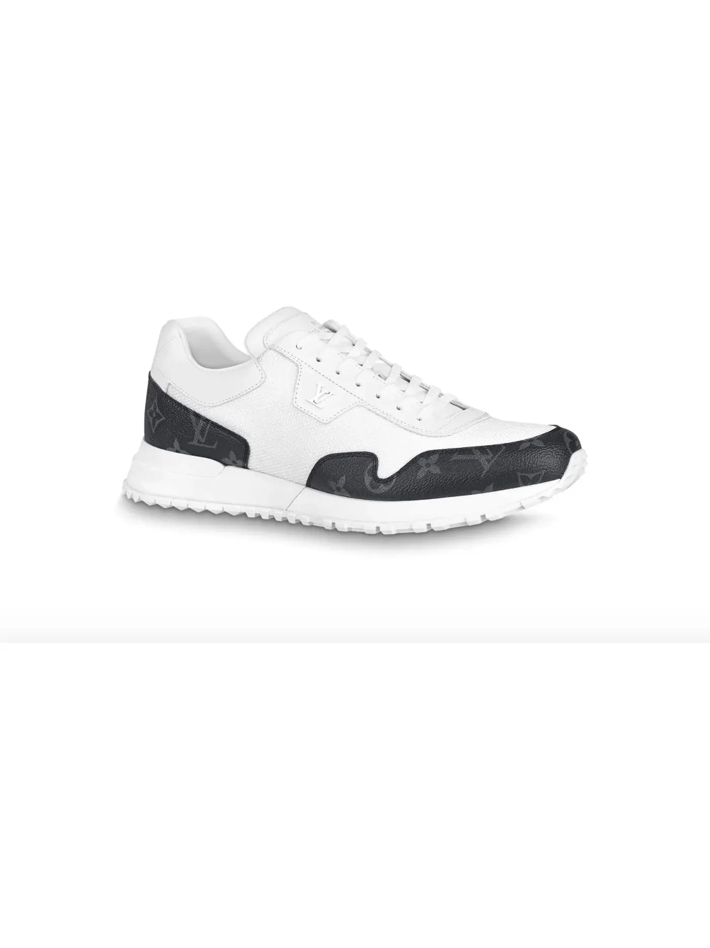 Мужские кроссовки с монограммой Louis Vuitton Run Away Louis Vuitton — изображение 1 из 1, белый/черный