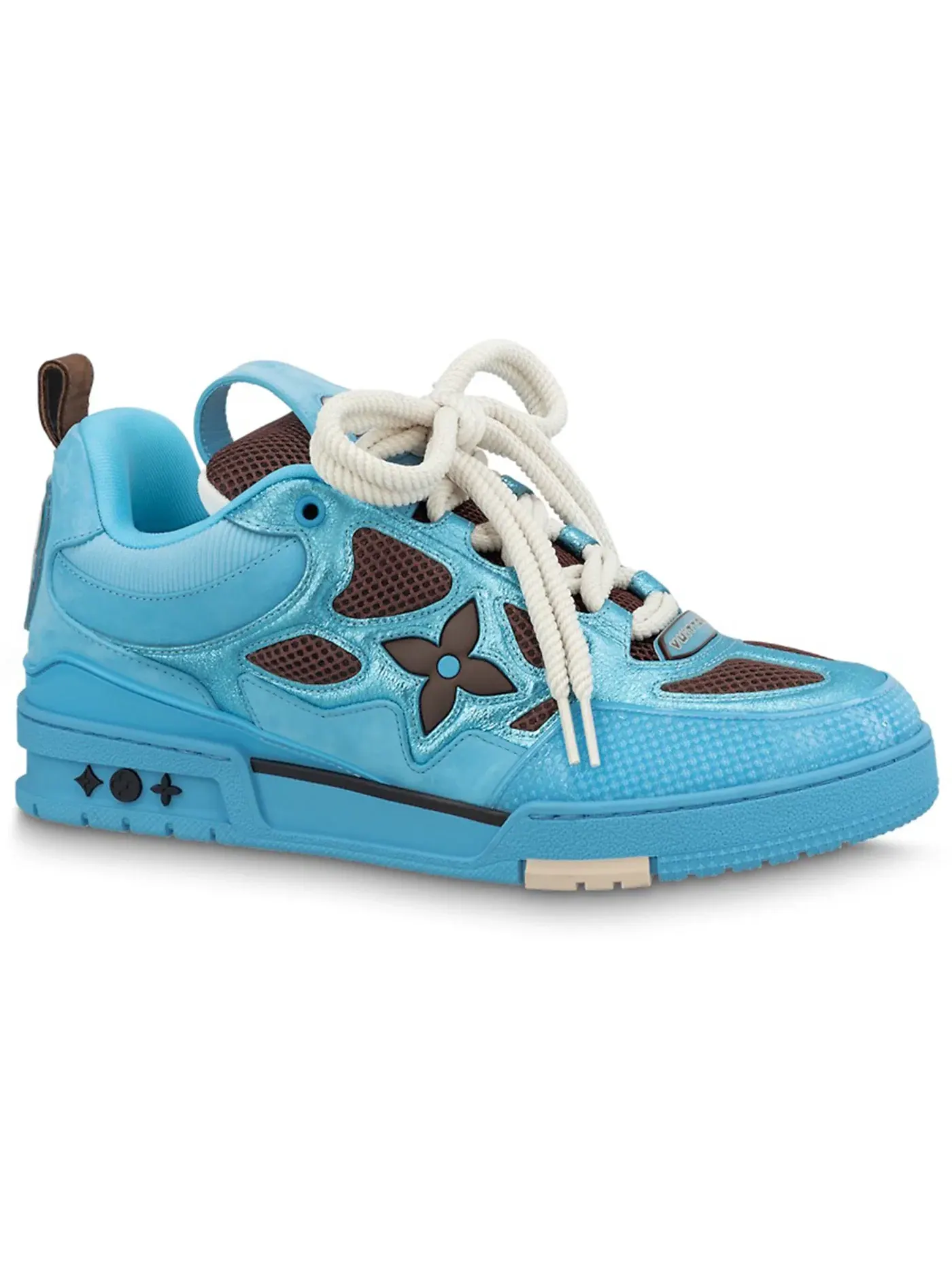 Мужские кроссовки Louis Vuitton Skate Trainer — изображение 1 из 1, синий/коричневый
