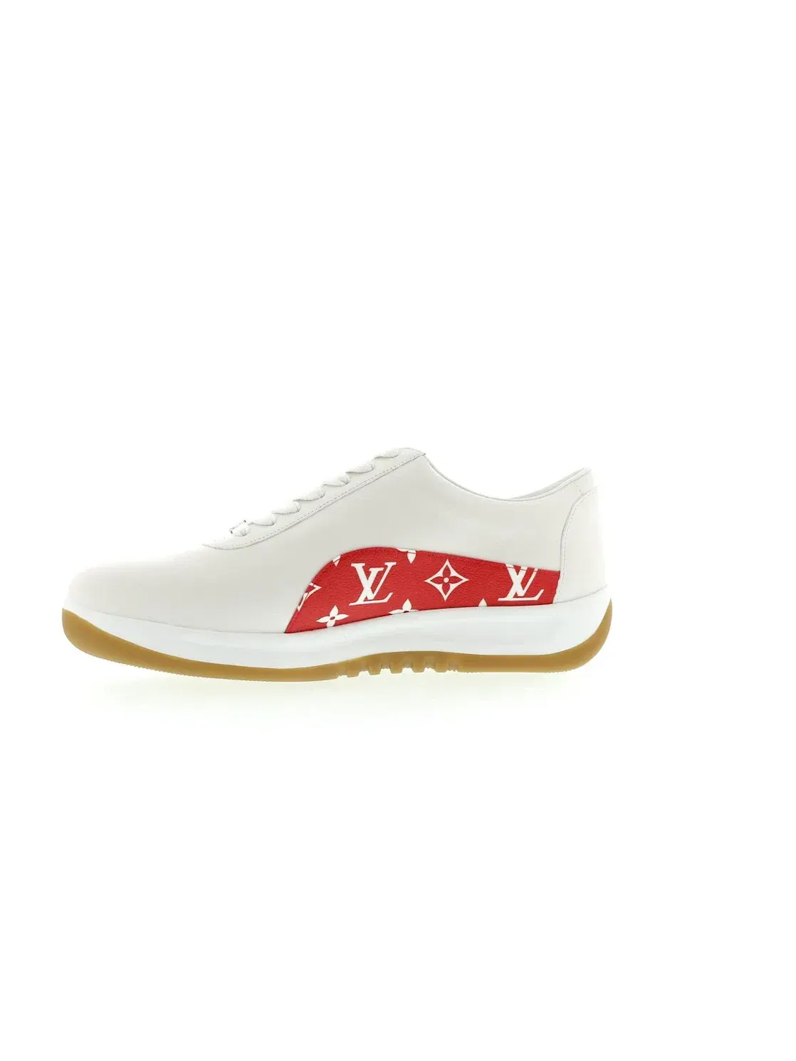 Мужские кроссовки с принтом Louis Vuitton Sport Louis Vuitton — изображение 3 из 4, белый/красный