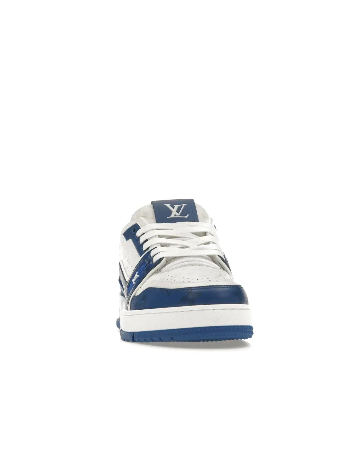 Мужские кроссовки с дизайном Louis Vuitton Trainer Louis Vuitton — изображение 2 из 4, синий/белый