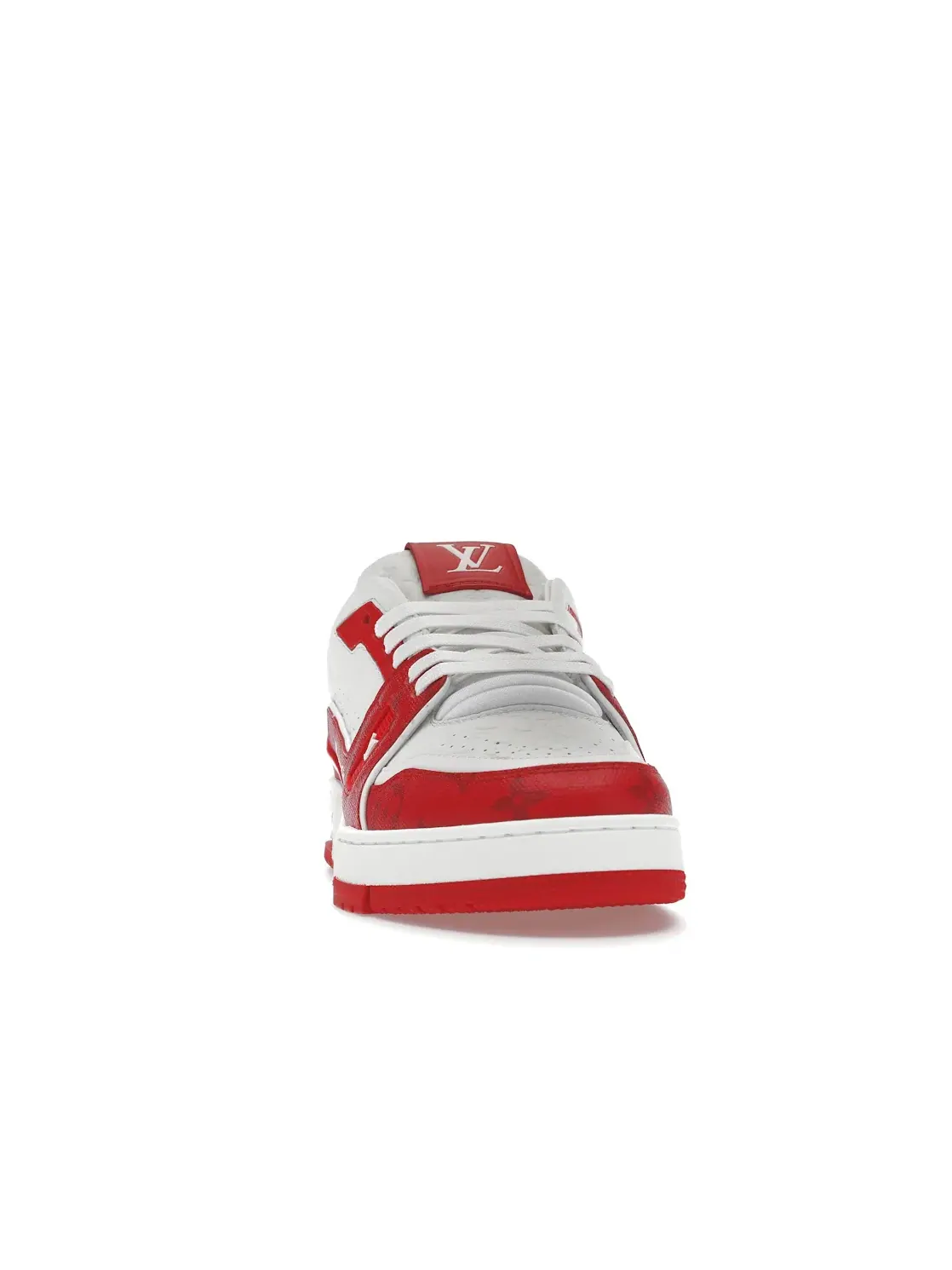 Мужские кроссовки Louis Vuitton Trainer — изображение 2 из 4, красный/белый