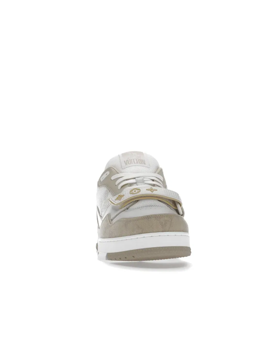 Мужские кроссовки Louis Vuitton Trainer — изображение 2 из 4, белый/бежевый