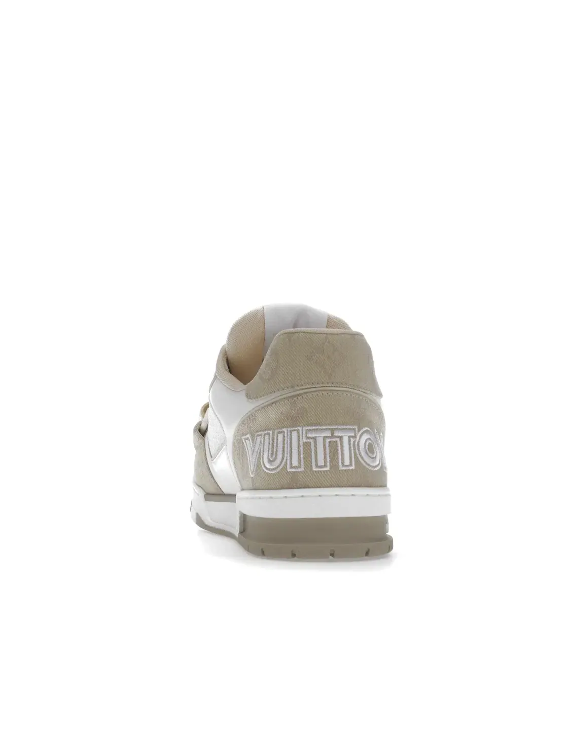 Мужские кроссовки Louis Vuitton Trainer — изображение 4 из 4, белый/бежевый
