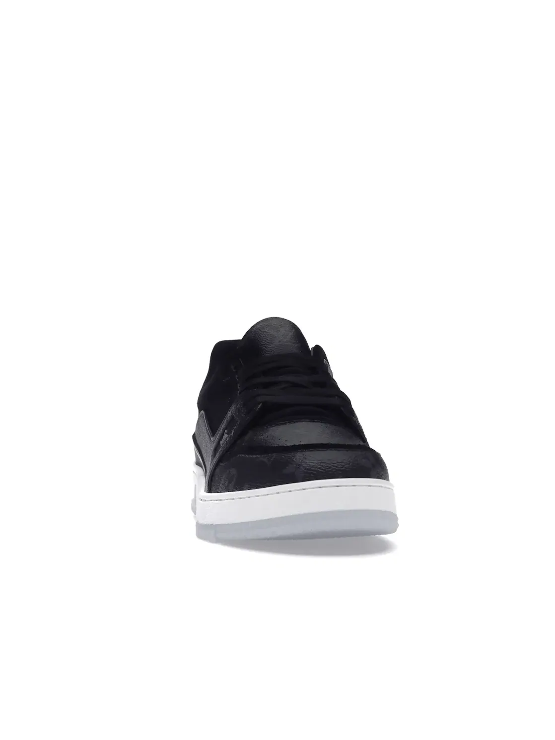 Мужские кроссовки с монограммой Louis Vuitton Trainer Louis Vuitton — изображение 2 из 4, черный/белый