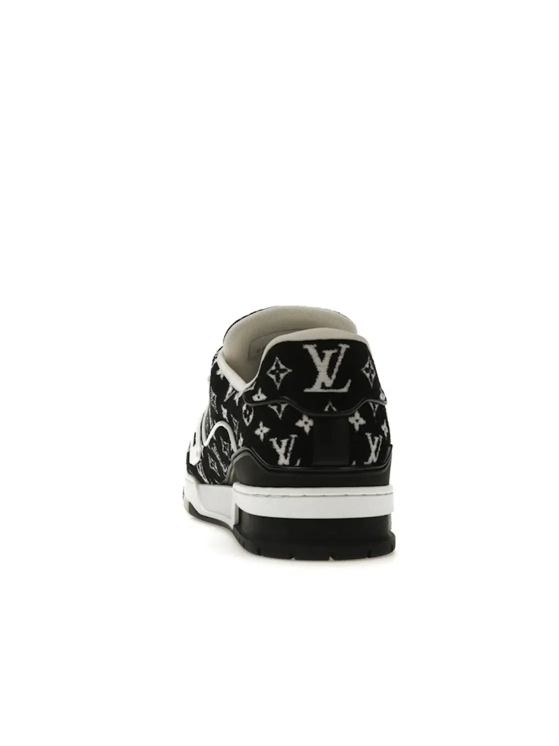 Мужские кроссовки с принтом Louis Vuitton Trainer Louis Vuitton — изображение 4 из 4, черный/белый