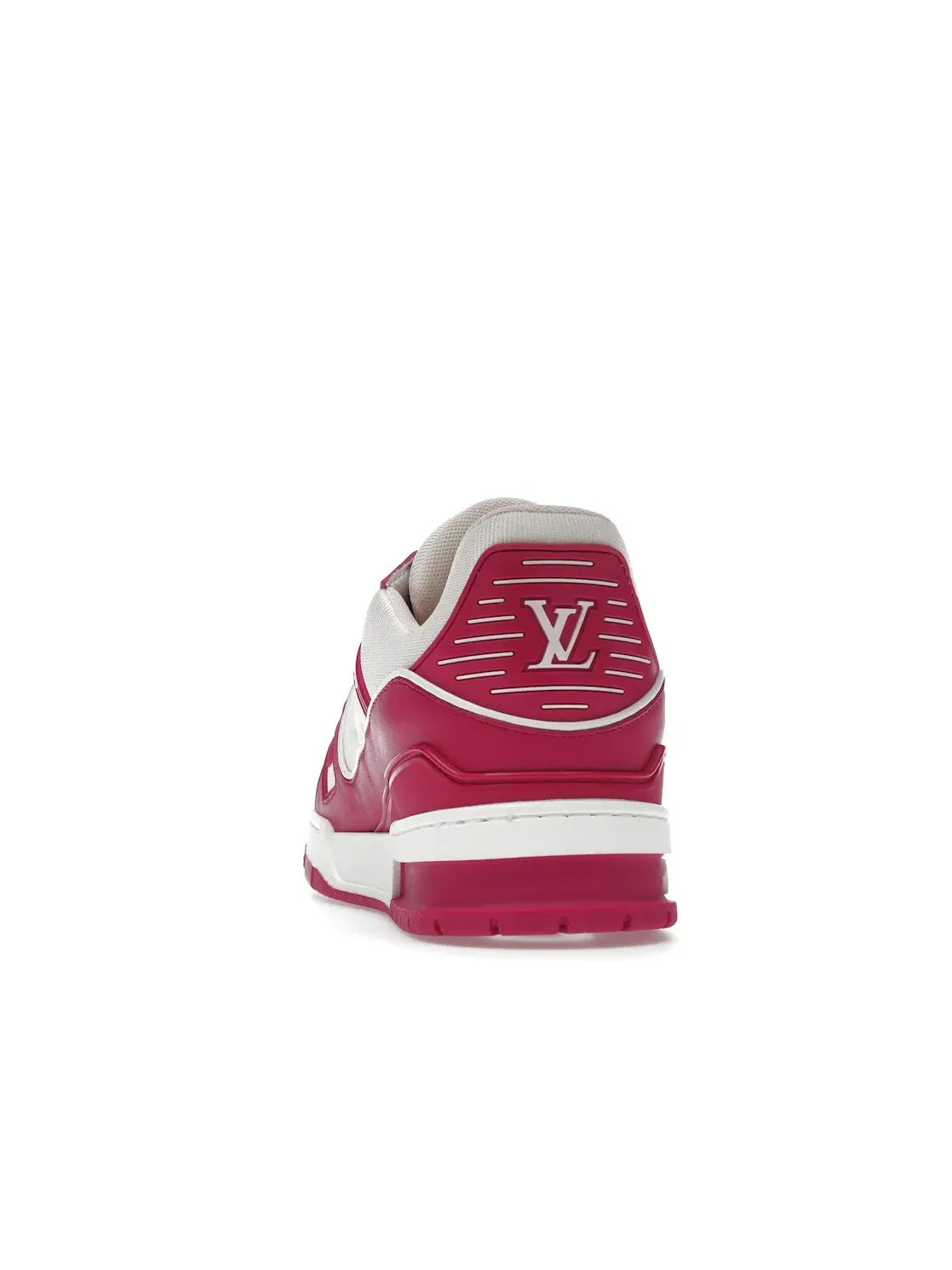 Мужские кроссовки с контрастными деталями Louis Vuitton Trainer Low — изображение 4 из 4, белый