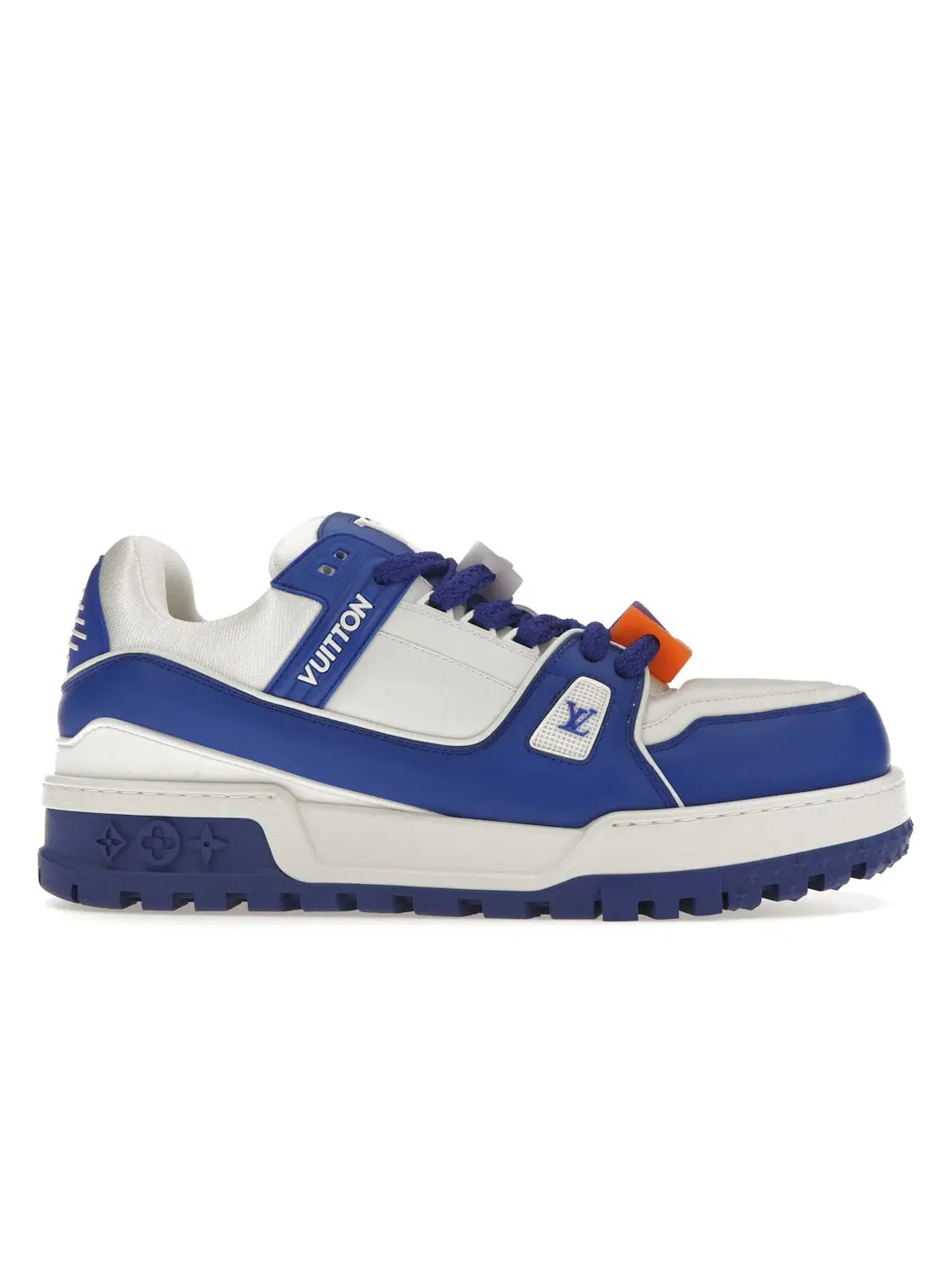 Мужские кроссовки Louis Vuitton Trainer Maxi — изображение 1 из 4, синий/белый