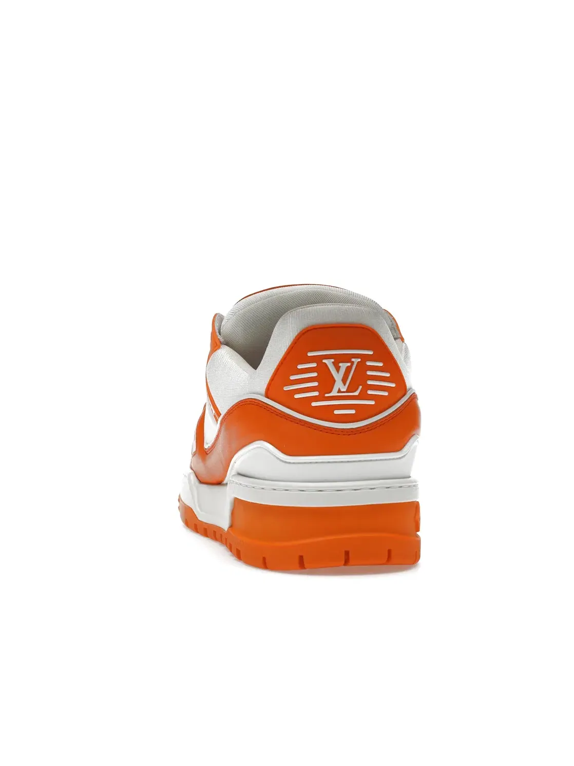 Мужские кроссовки с принтом Louis Vuitton Trainer Maxi Louis Vuitton — изображение 4 из 4, оранжевый/белый/мульти