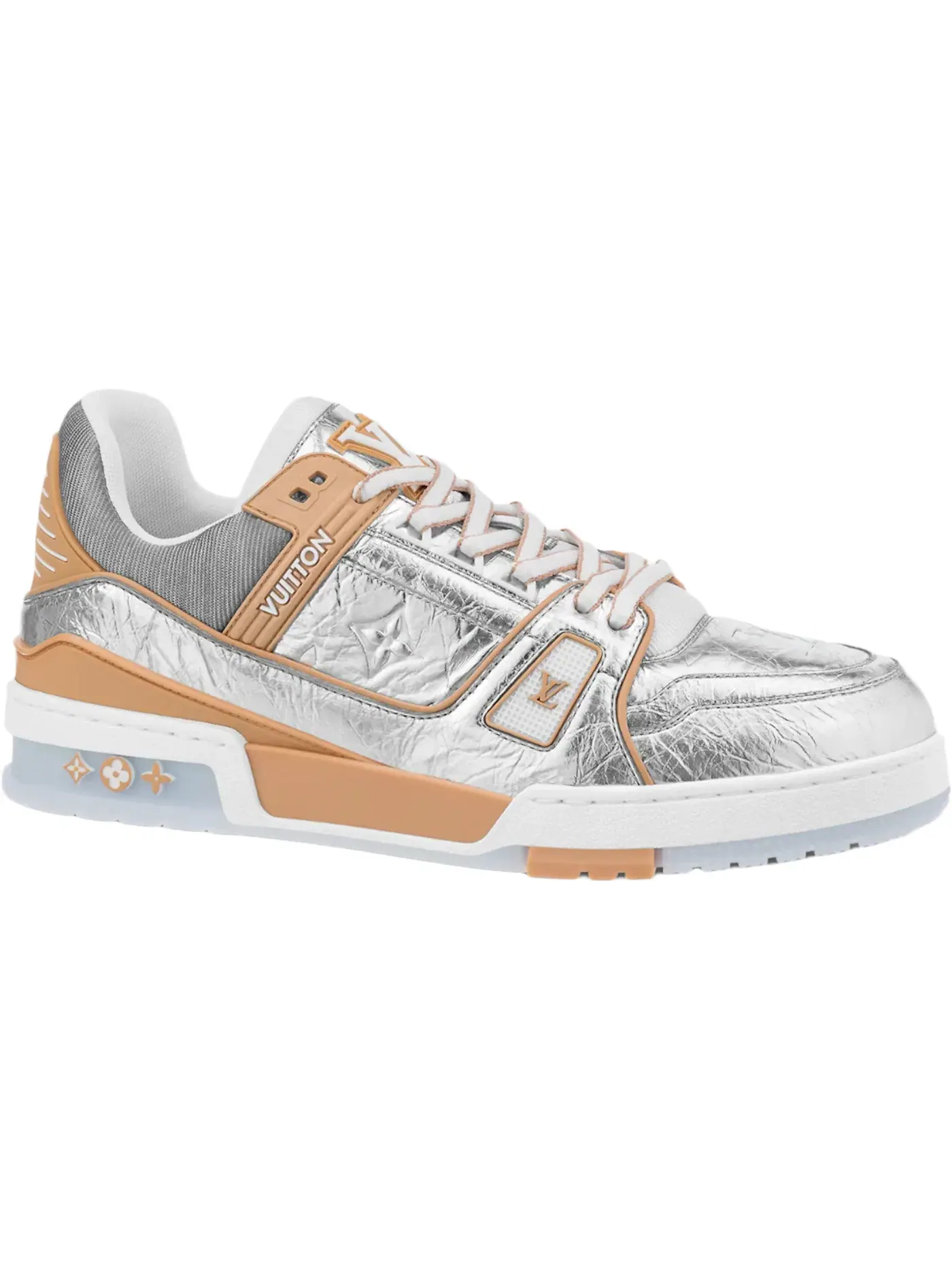 Мужские кроссовки металлик Louis Vuitton Trainer — изображение 1 из 1