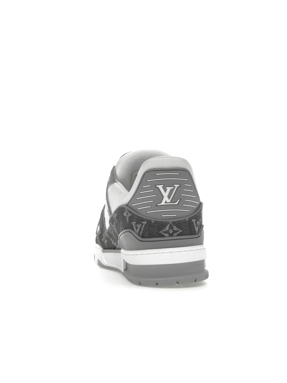 Мужские кроссовки с монограммой Louis Vuitton Trainer — изображение 4 из 4, серый белый