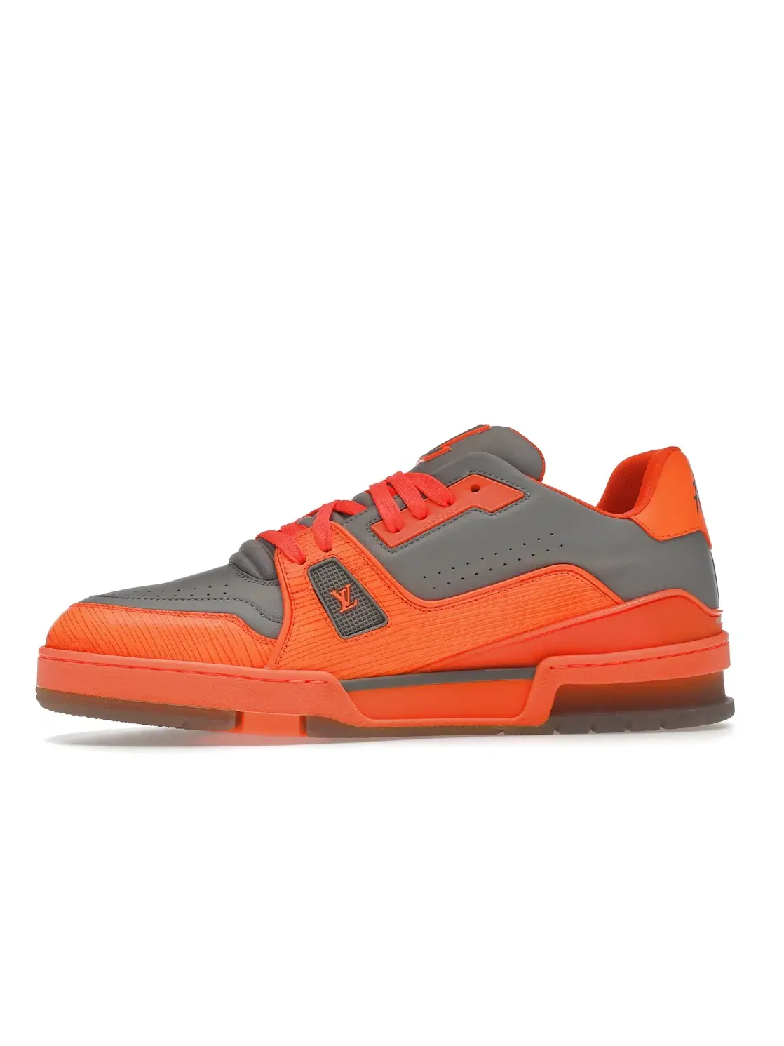 Мужские кроссовки Louis Vuitton Trainer — изображение 3 из 4, оранжевый/серый