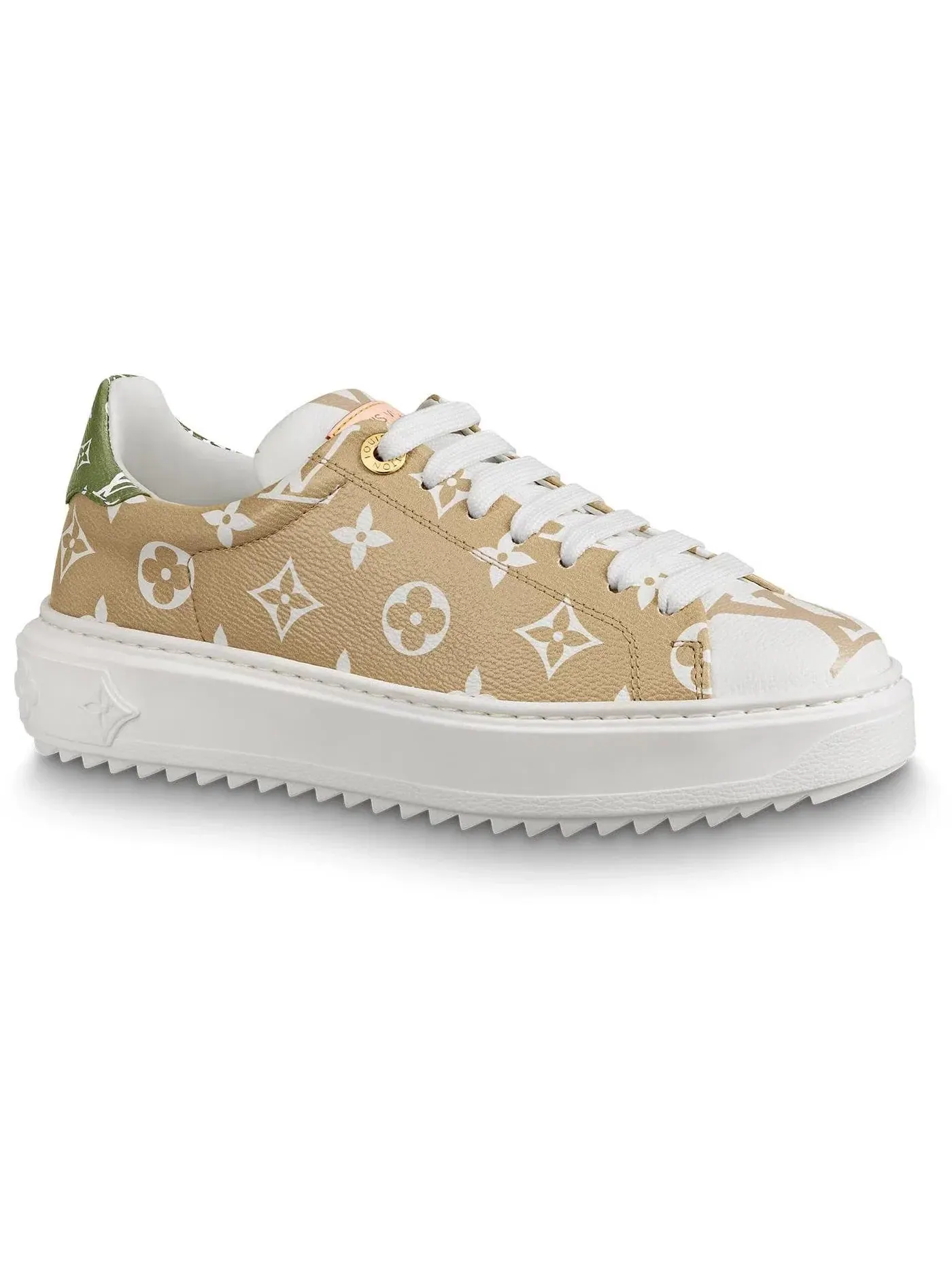 Женские кроссовки Monogram Louis Vuitton — изображение 1 из 1, бежевый