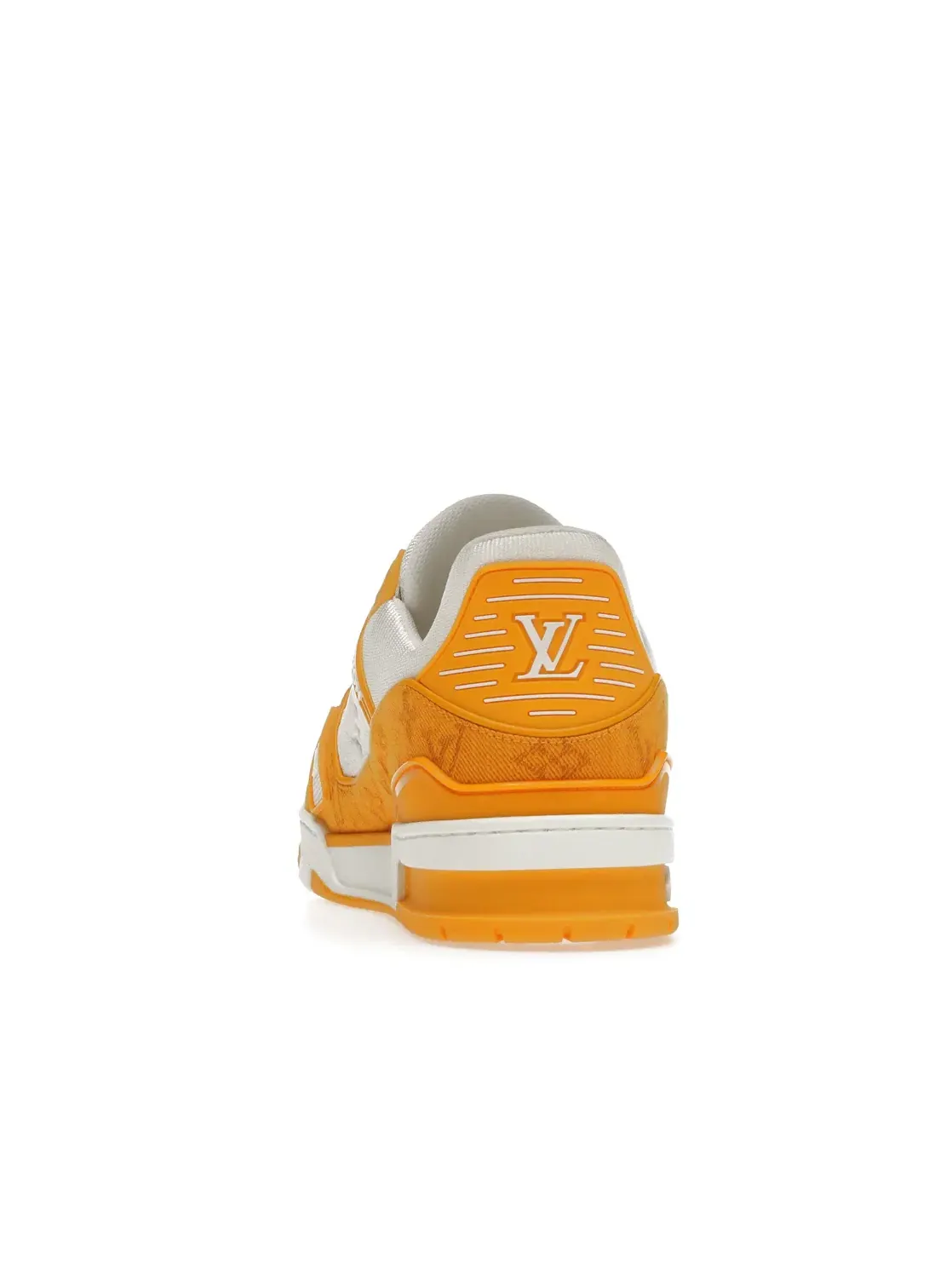 Мужские кроссовки с принтом Louis Vuitton Trainer Louis Vuitton — изображение 4 из 4, желтый/белый