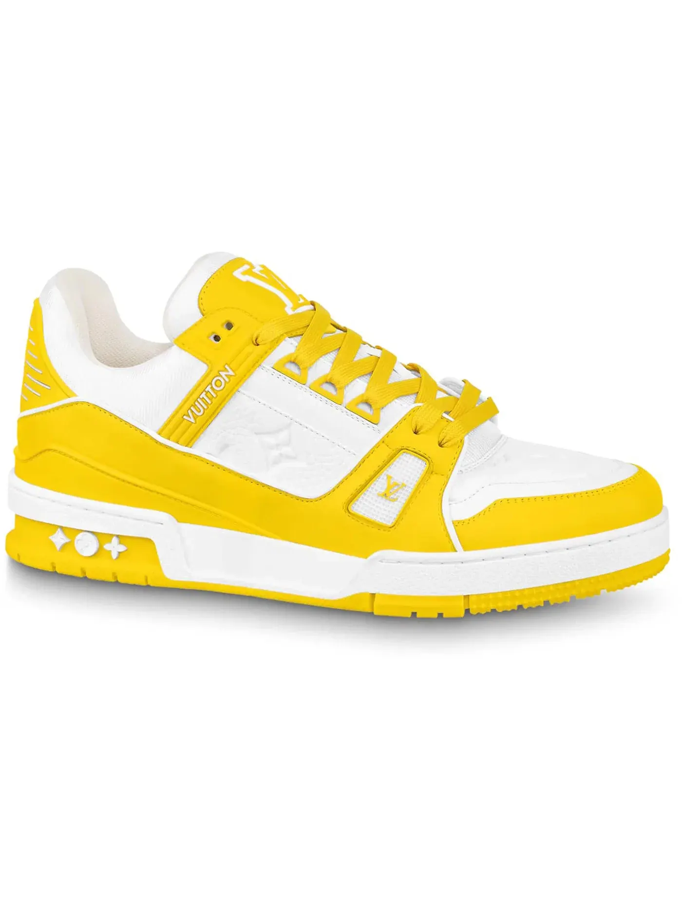 Мужские кроссовки Louis Vuitton Trainer — изображение 1 из 1, желтый белый