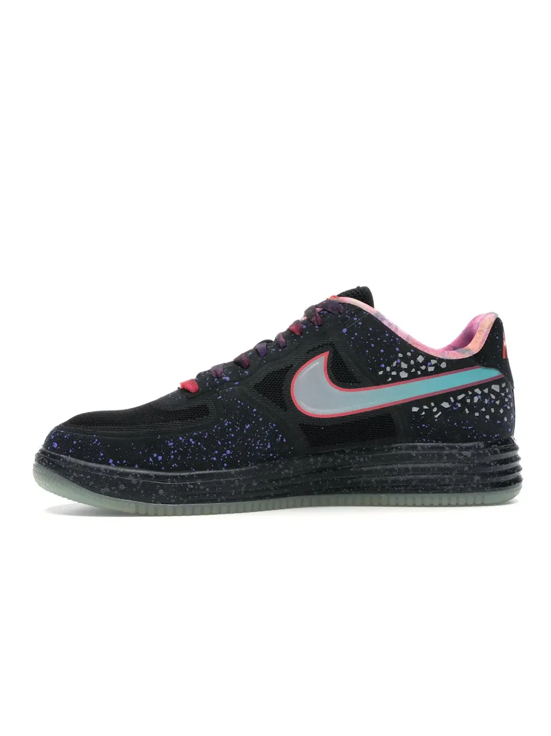 Мужские кроссовки Lifestyle Nike Lunar Force 1 Fuse Nike — изображение 3 из 4, черный серебристый