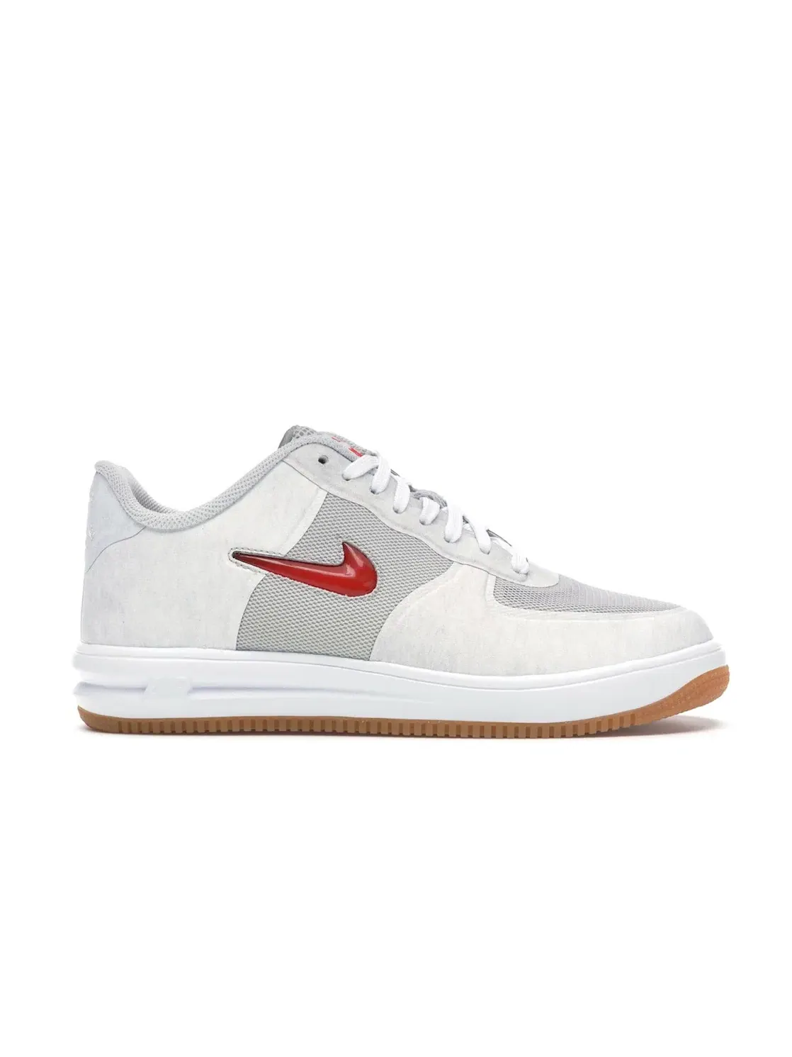 Мужские кроссовки Lifestyle Nike Lunar Force 1 Low — изображение 1 из 4, серый/красный/синий