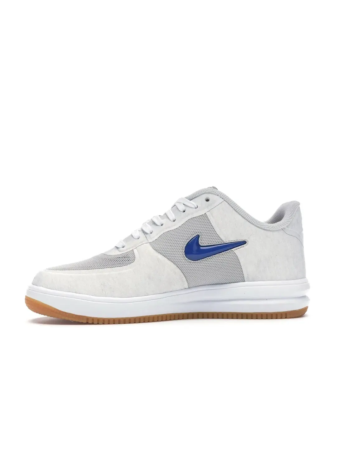 Мужские кроссовки Lifestyle Nike Lunar Force 1 Low — изображение 3 из 4, серый/красный/синий