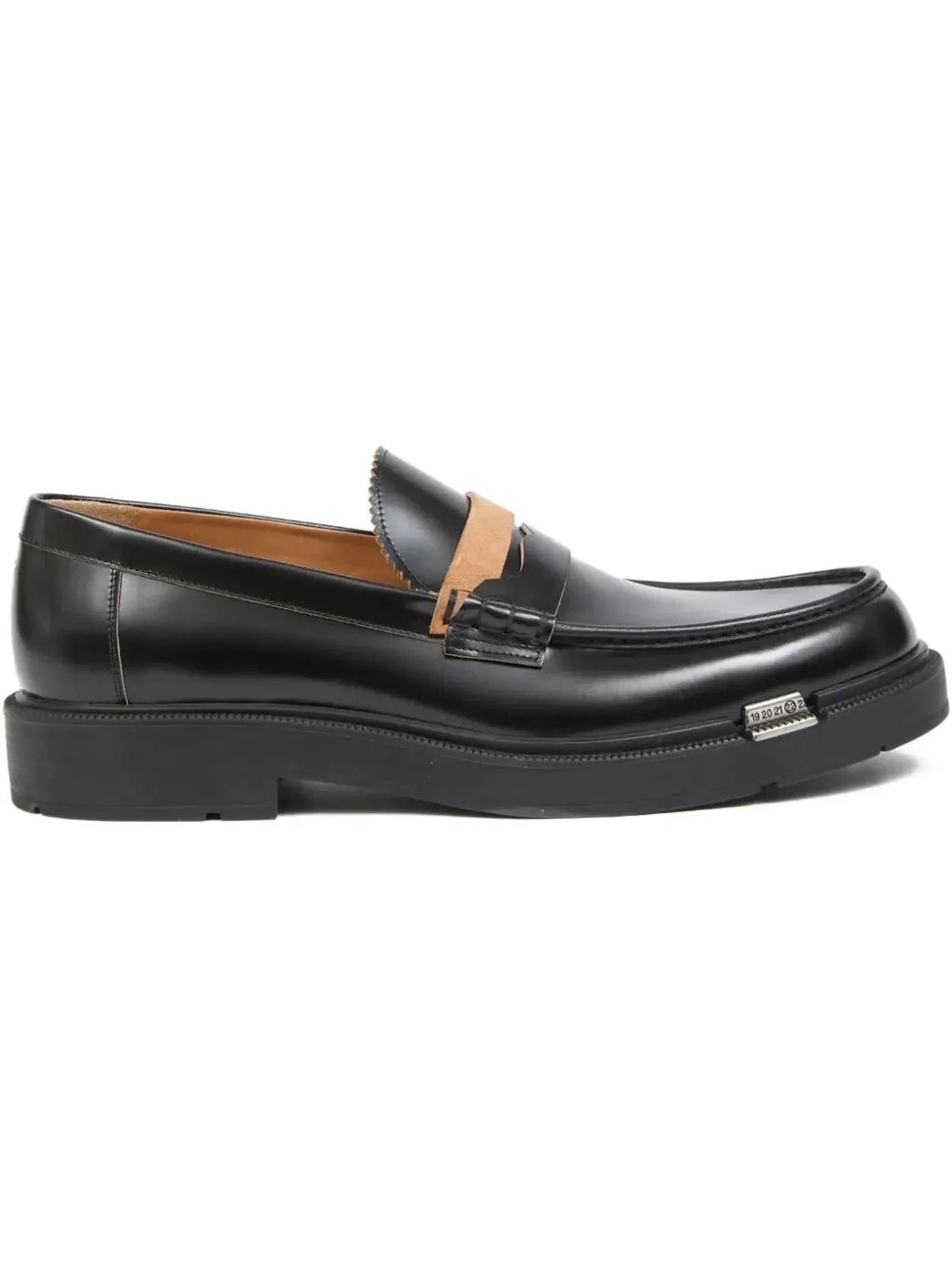 Мужские лоферы Decortique Loafer Maison Margiela — изображение 1 из 1, черный