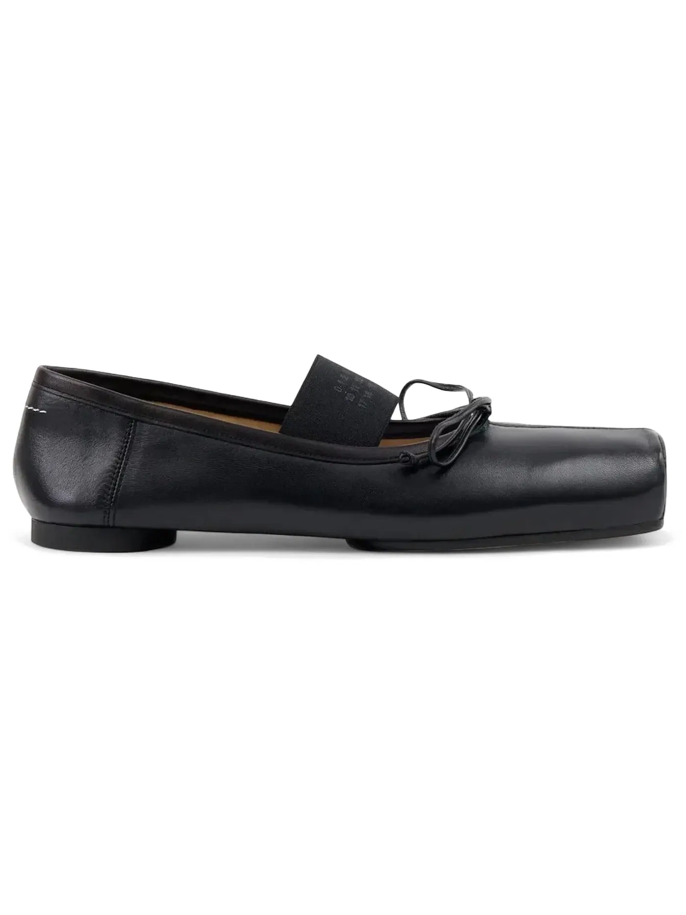 Женские балетки с анатомическим дизайном Maison Margiela MM6 Anatomic Ballerinas — изображение 1 из 1, черный