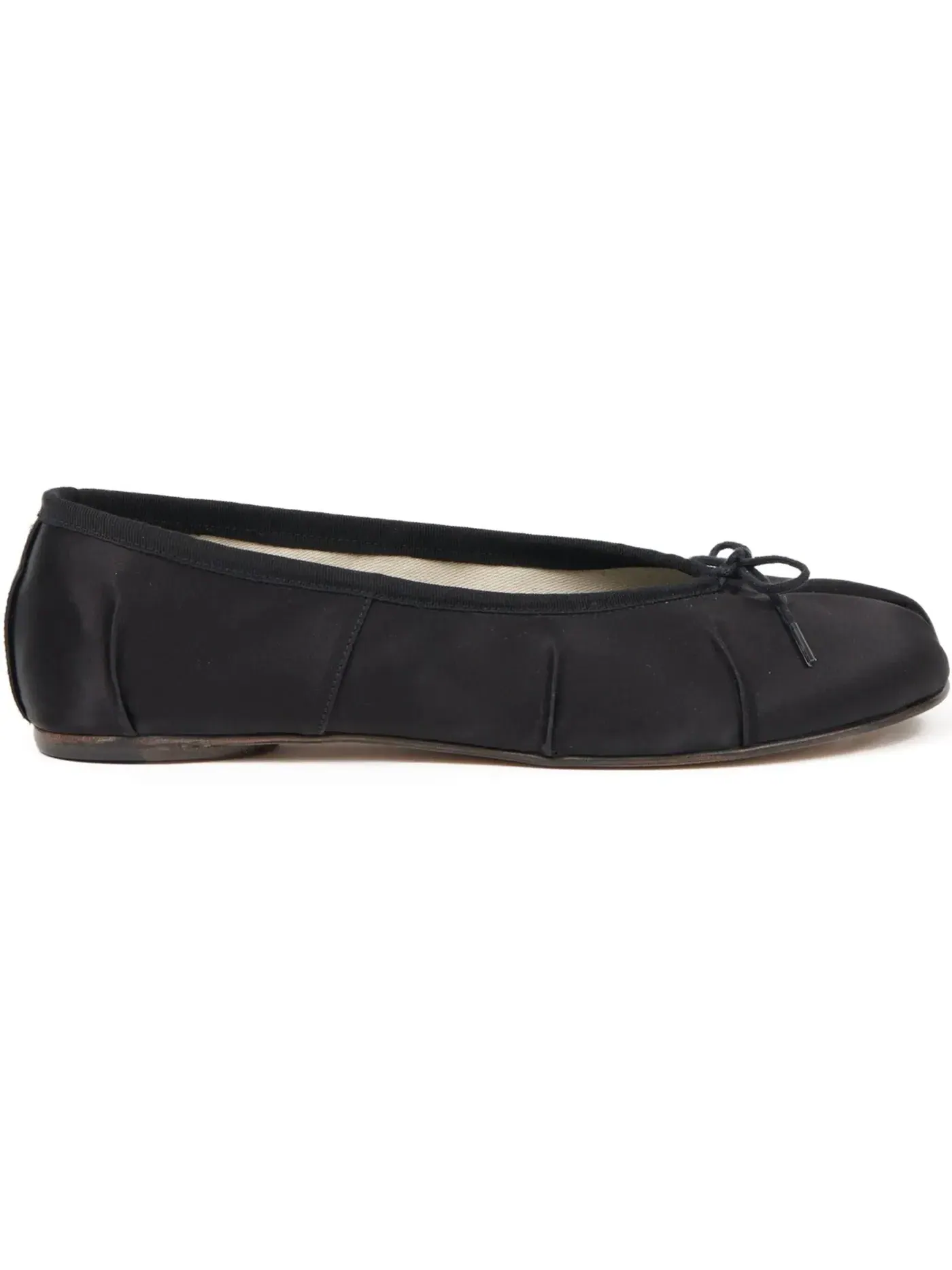 Женские балетки с разрезом Maison Margiela New Tabi Ballerina — изображение 1 из 1, черный