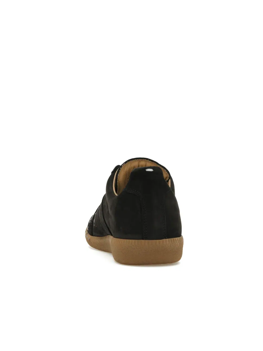 Мужские кроссовки с декором краской Maison Margiela Paint Replica — изображение 4 из 4, черный