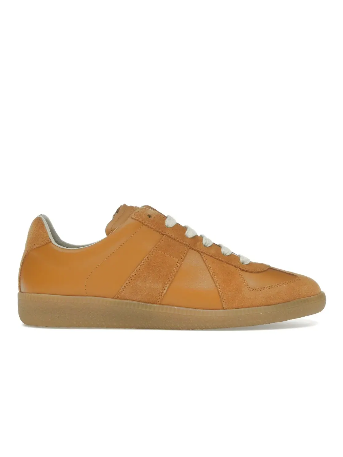 Мужские кроссовки с замшевым верхом Maison Margiela Replica Maison Margiela — изображение 1 из 4, светлый коричневый