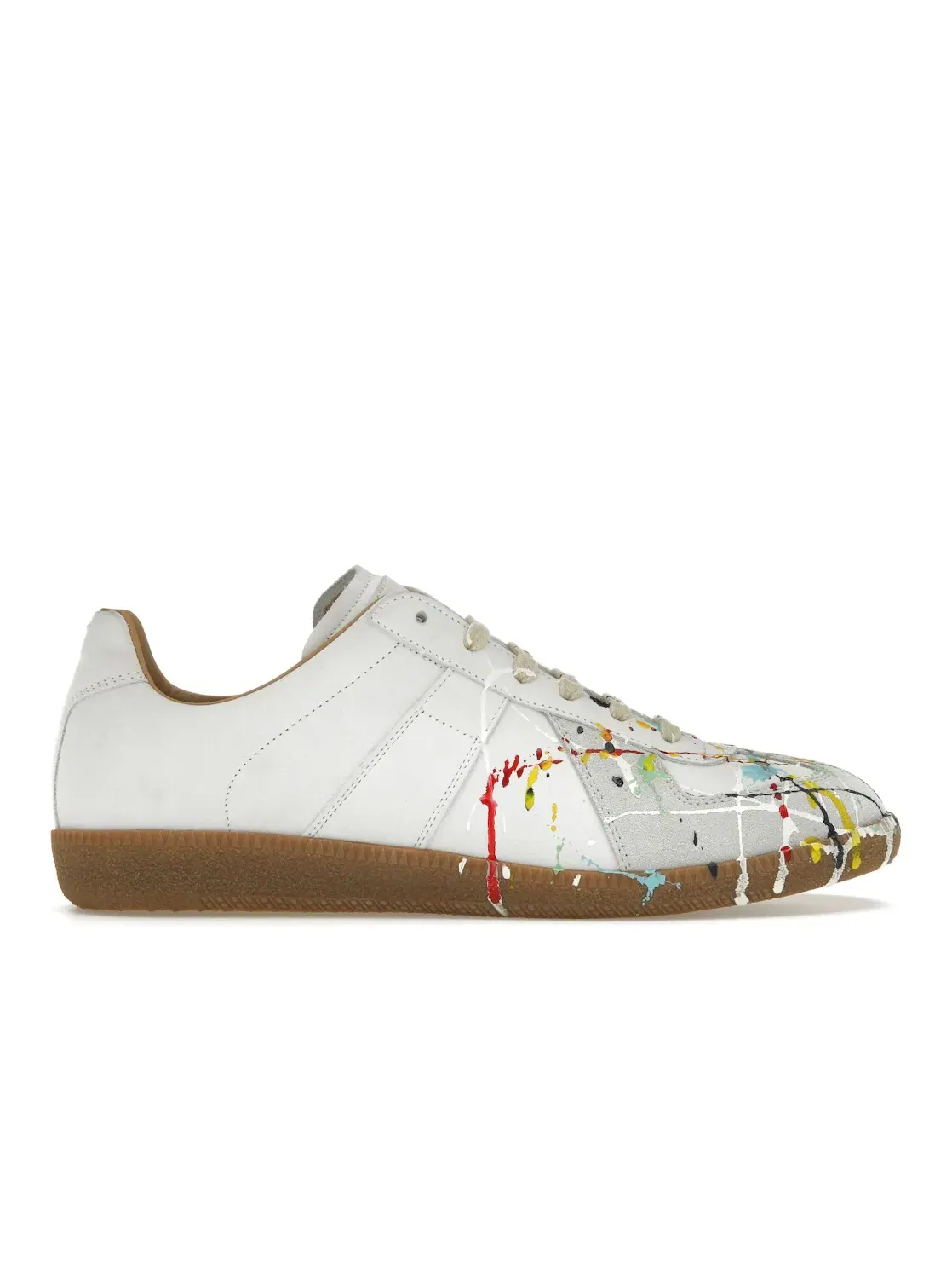 Мужские кроссовки с принтом Maison Margiela Replica — изображение 1 из 4, белый//мульти