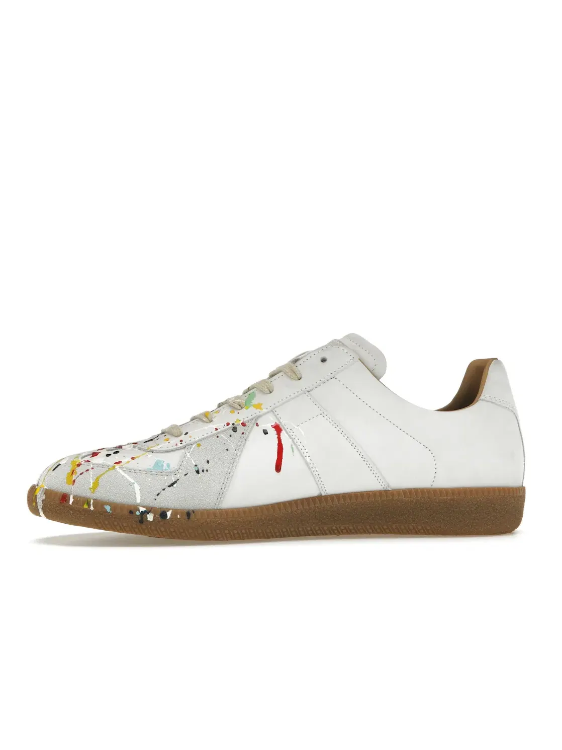 Мужские кроссовки с принтом Maison Margiela Replica — изображение 3 из 4, белый//мульти