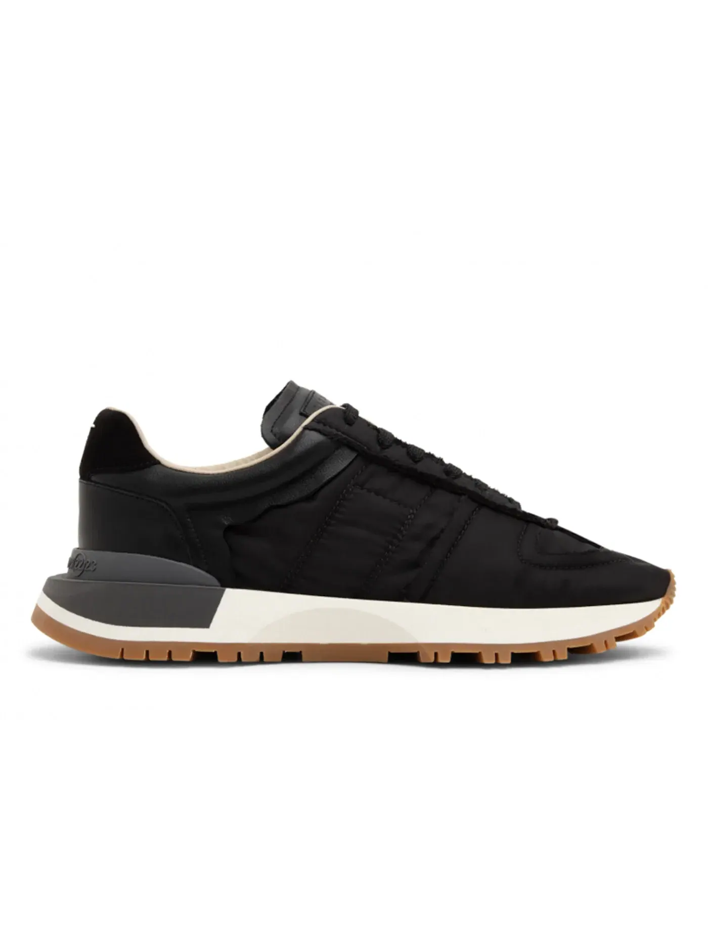 Мужские кроссовки с контрастной подошвой Maison Margiela Runner Evolution — изображение 1 из 1, черный/белый