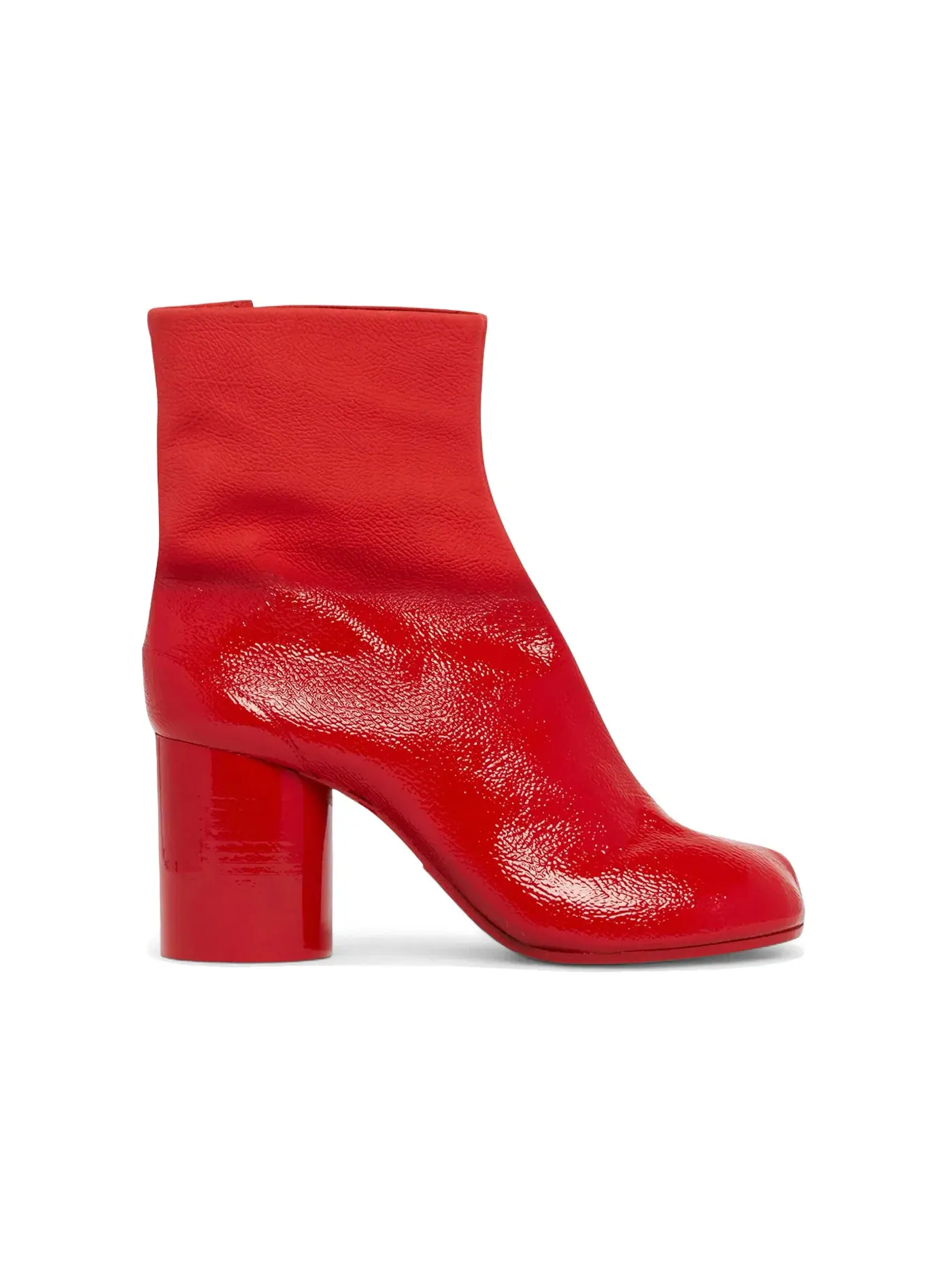 Женские ботильоны с раздвоенным носком Maison Margiela Tabi Ankle Boot — изображение 1 из 1, красный
