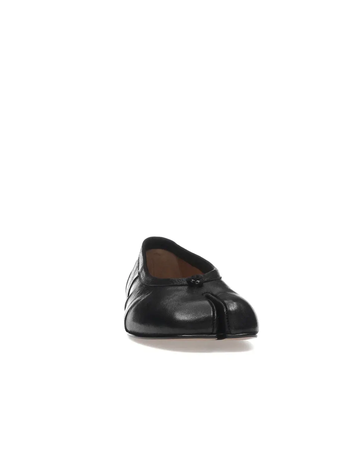 Женские балетки с разрезом Maison Margiela Tabi Ballerina — изображение 2 из 4, черный