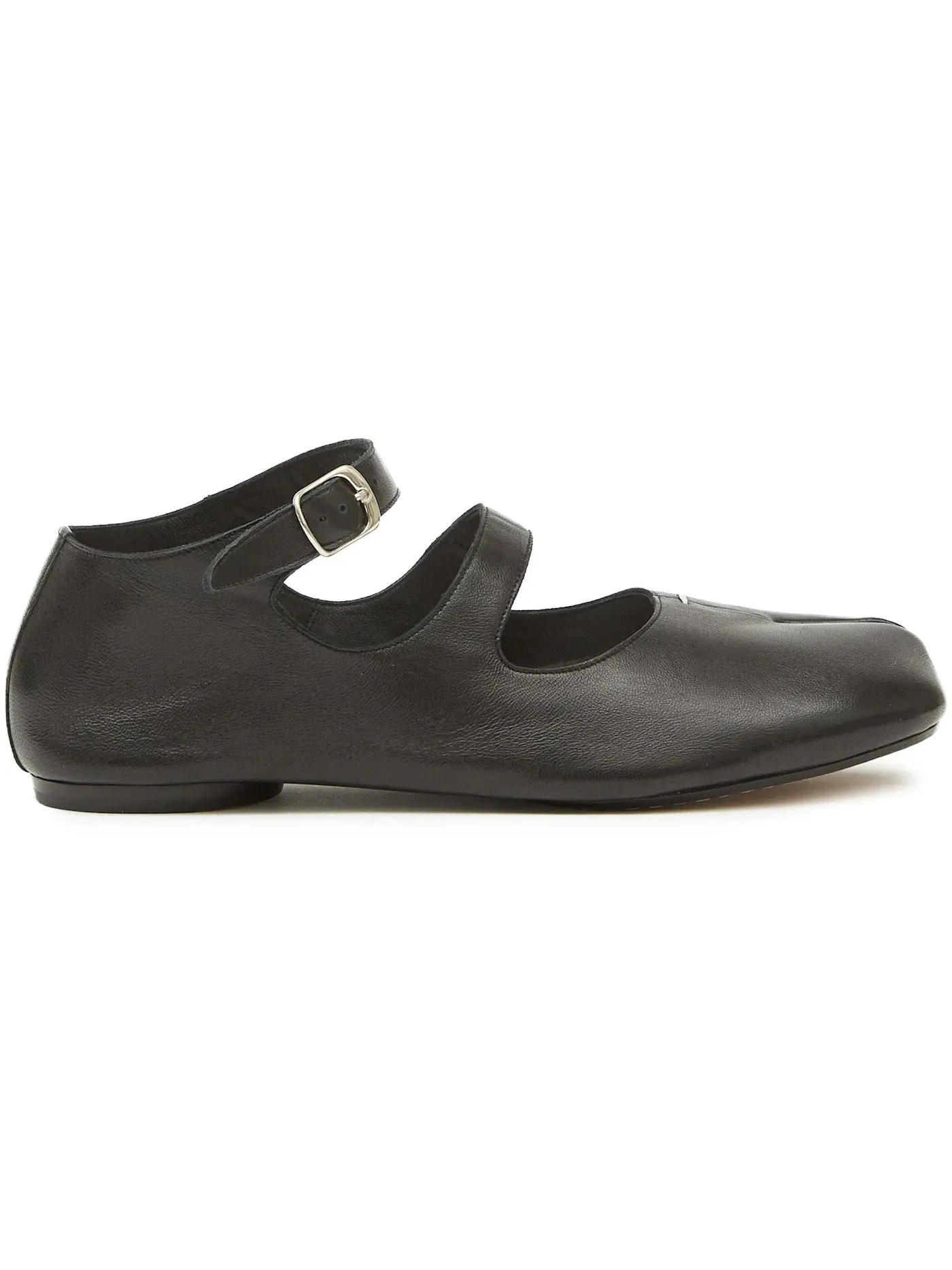 Женские балетки с раздвоенным мысом на двух ремешках Maison Margiela Tabi Ballerina Double Strap Flats — изображение 1 из 1