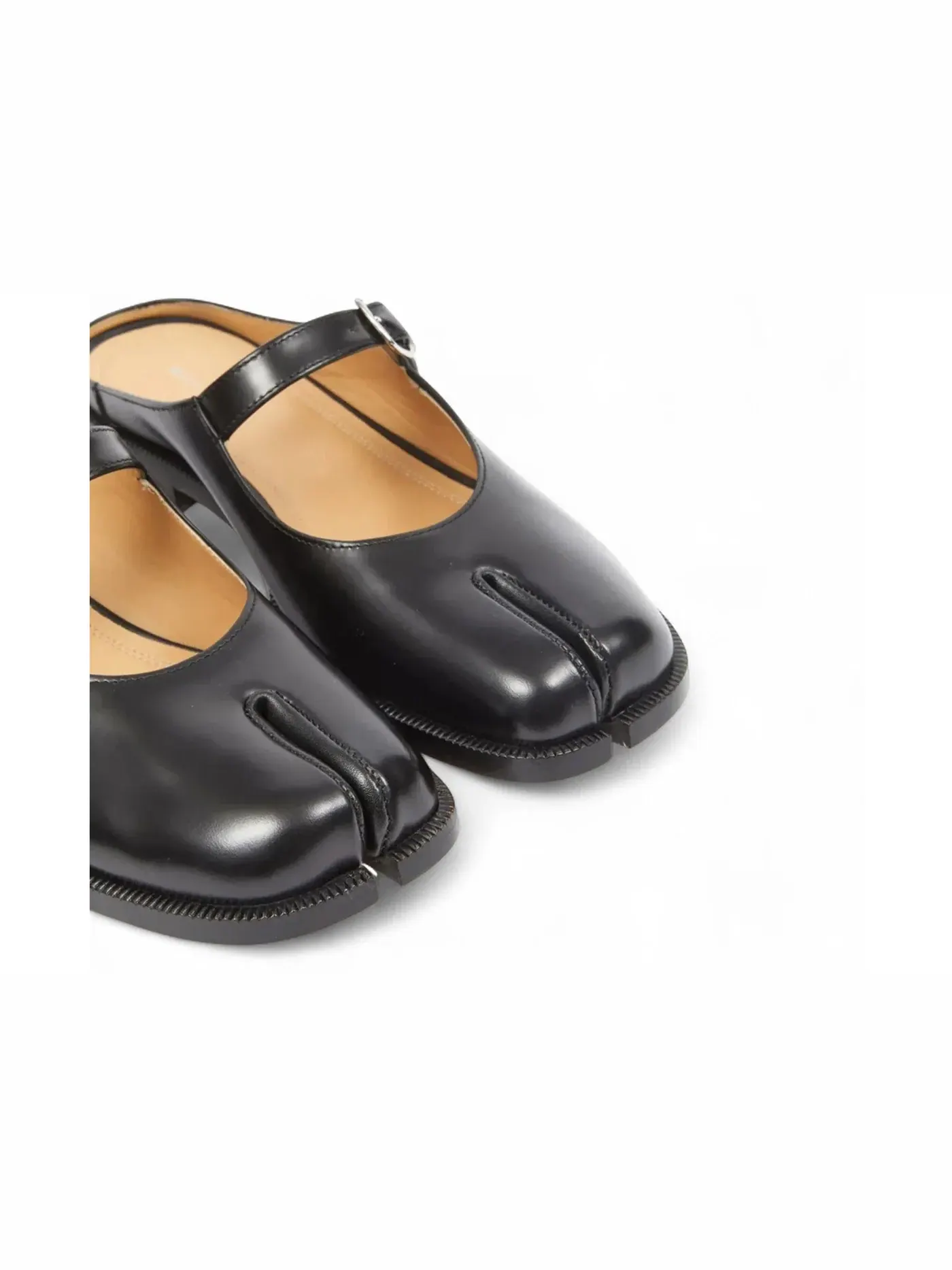 Женские туфли-лодочки Mary Jane с пряжкой Tabi Maison Margiela — изображение 2 из 2, черный