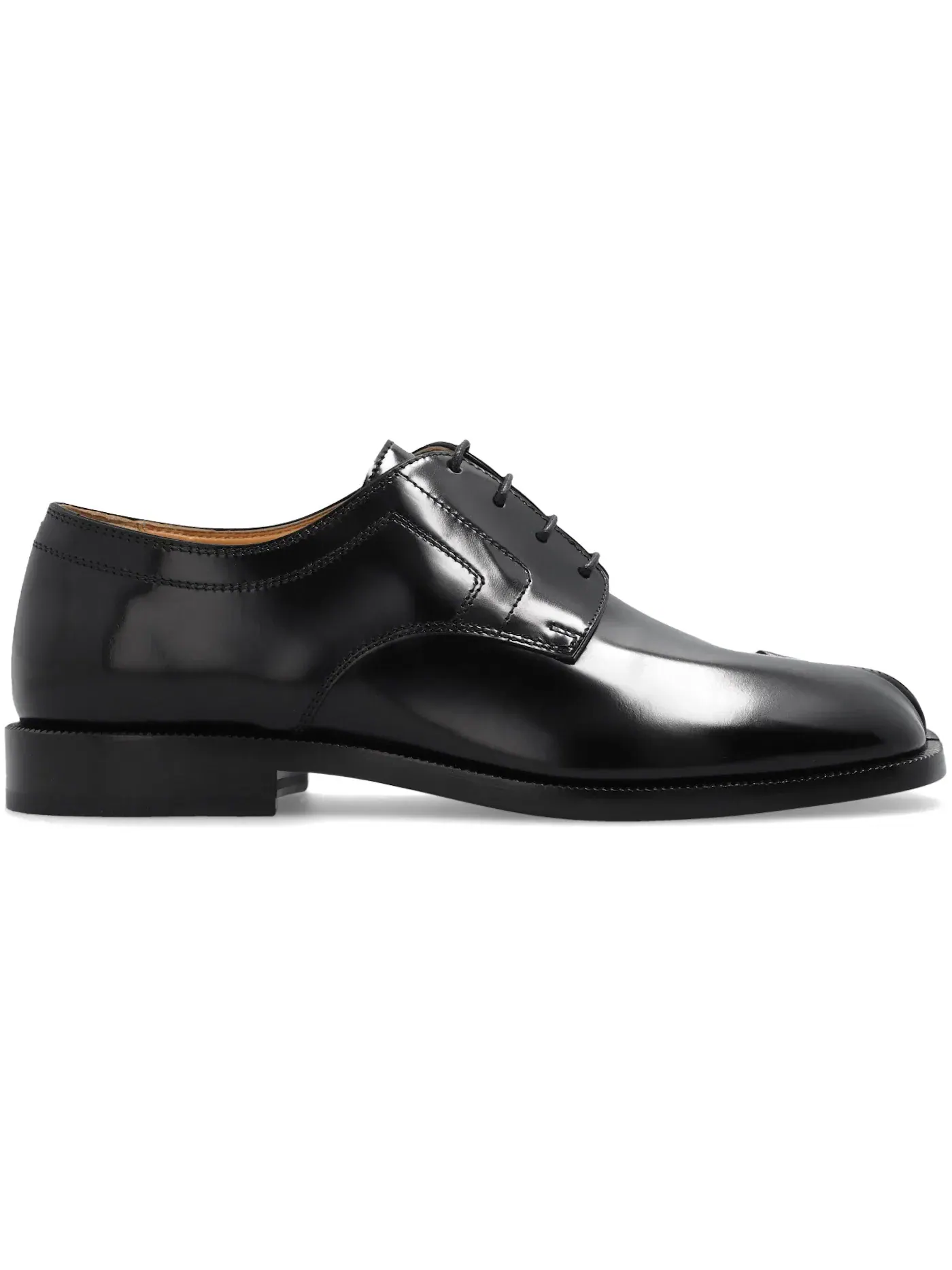 Женские оксфорды на шнуровке Maison Margiela Tabi Lace Up — изображение 1 из 1, черный