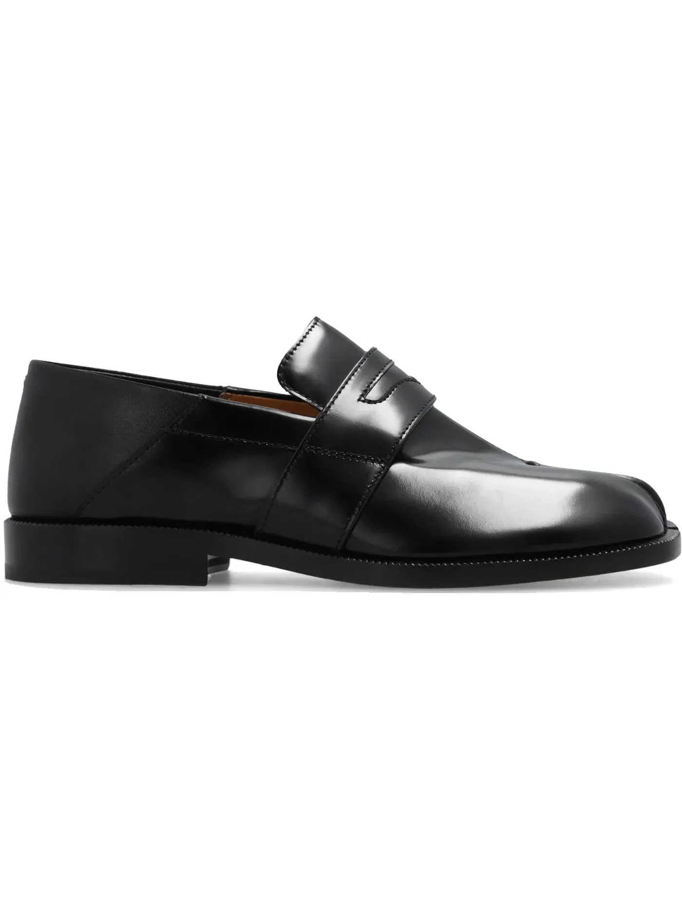 Женские лоферы с разрезом мыс Maison Margiela Tabi Loafer — изображение 1 из 1, черный