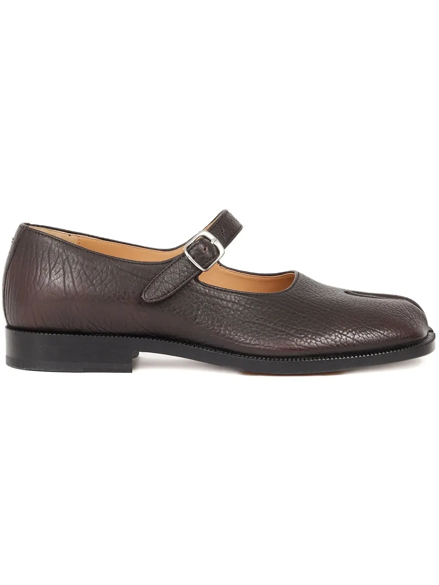 Женские балетки Tabi Mary Jane Maison Margiela — изображение 1 из 2, бордовый