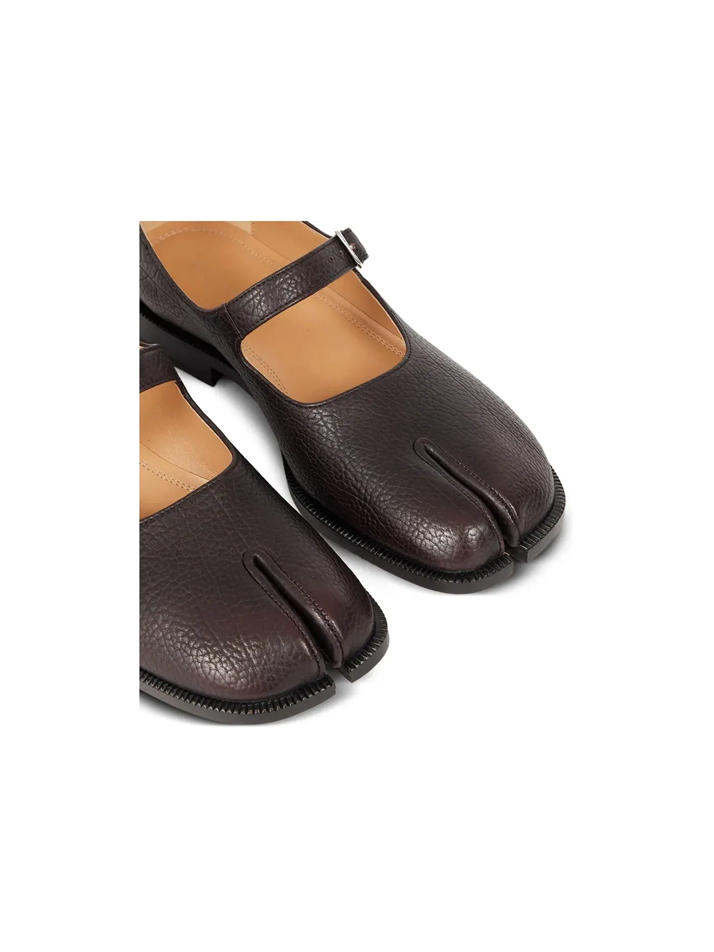 Женские балетки Tabi Mary Jane Maison Margiela — изображение 2 из 2, бордовый