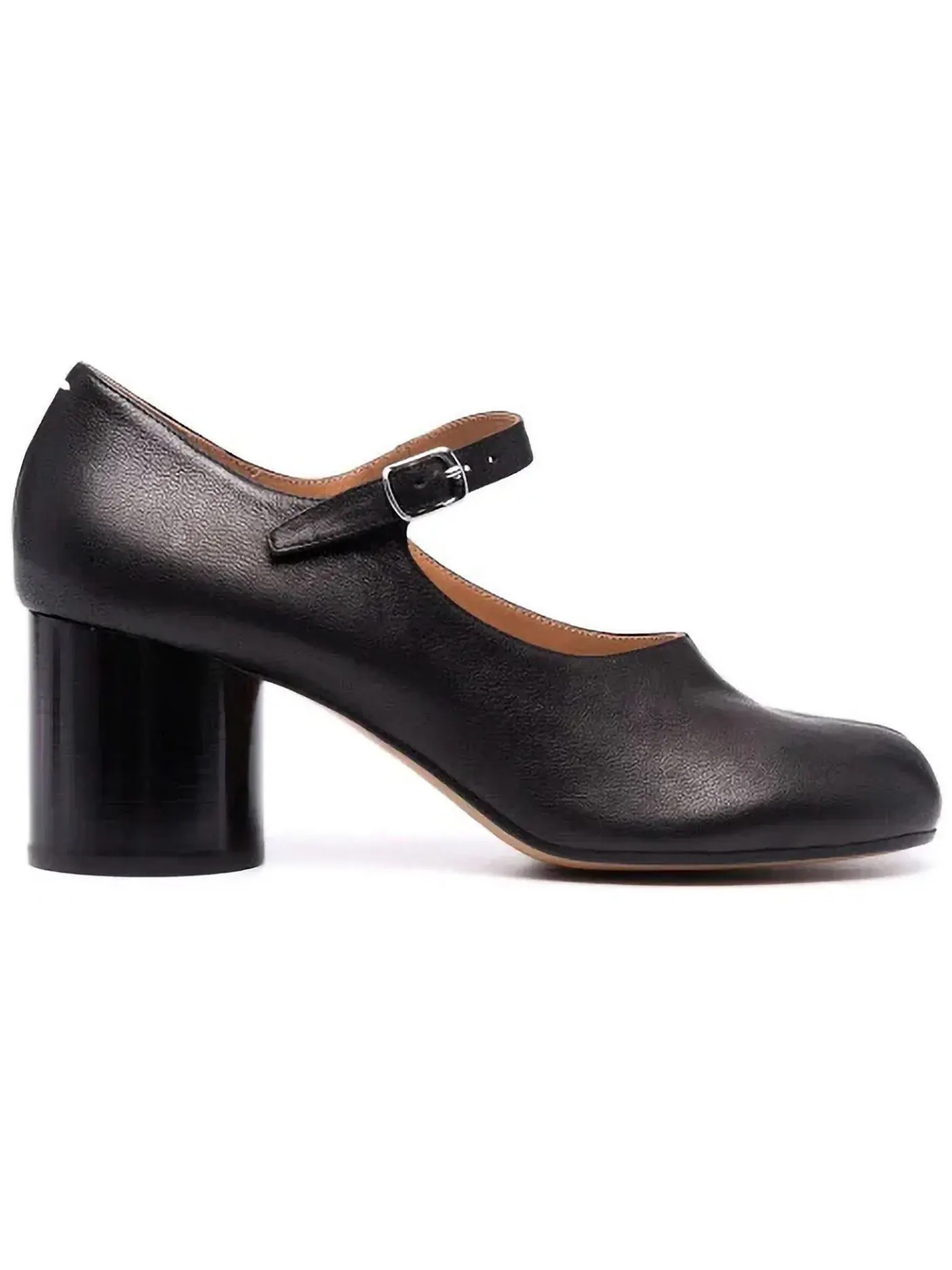 Женские туфли на каблуке с мыском Tabi Mary Jane Pump Maison Margiela — изображение 1 из 2, черный
