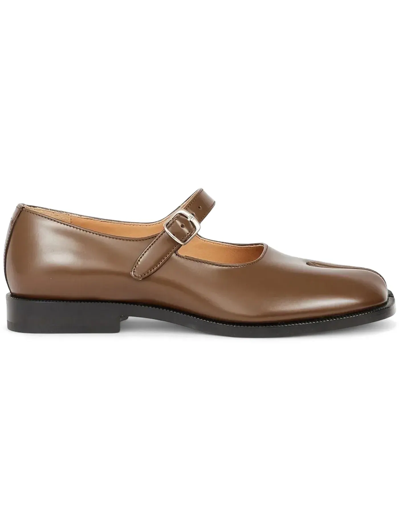 Женские балетки с мыском Tabi Mary Jane Maison Margiela — изображение 1 из 1, вид древесины