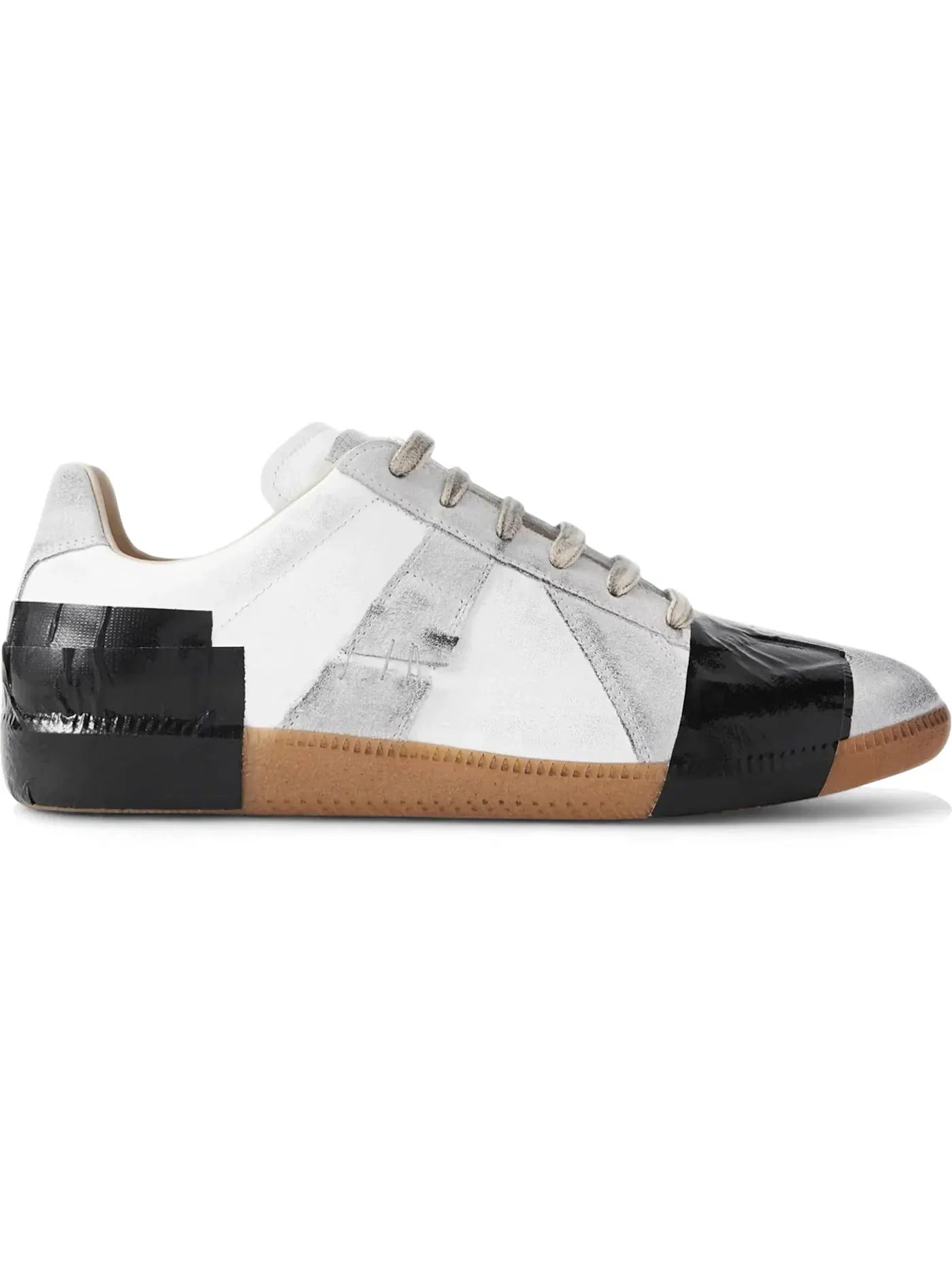 Мужские кроссовки Taped Replica Maison Margiela — изображение 1 из 1, белый/черный