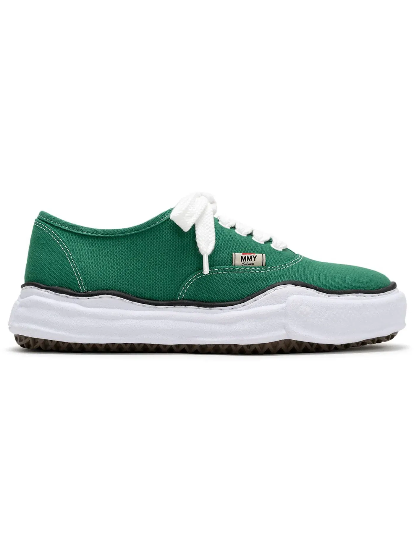 Мужские кроссовки Lifestyle Baker OG Sole Canvas Low Maison Mihara Yasuhiro — изображение 1 из 1, зеленый