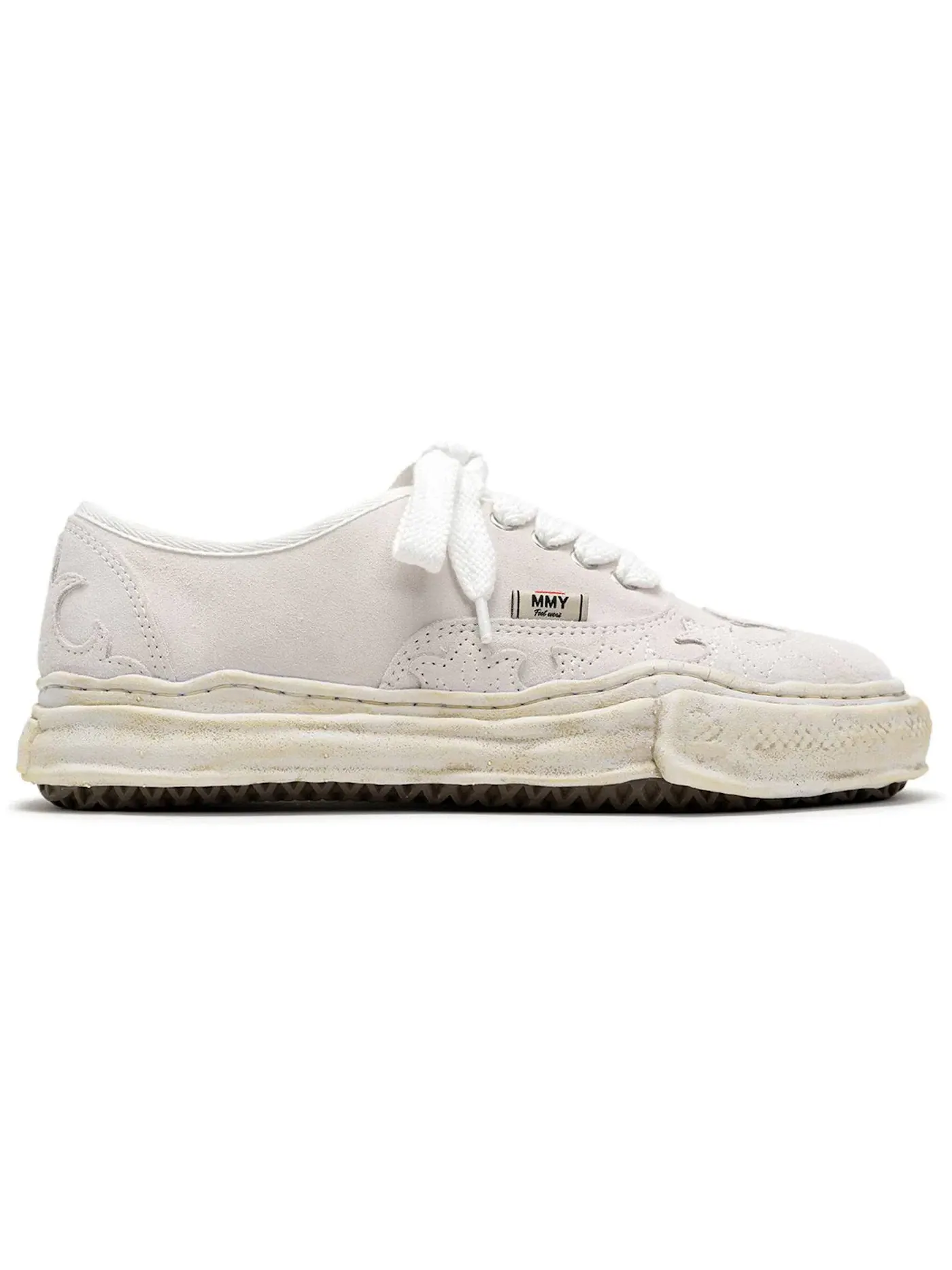 Мужские кроссовки Lifestyle Baker OG Sole Western Detail Suede Low Maison Mihara Yasuhiro — изображение 1 из 1, белый
